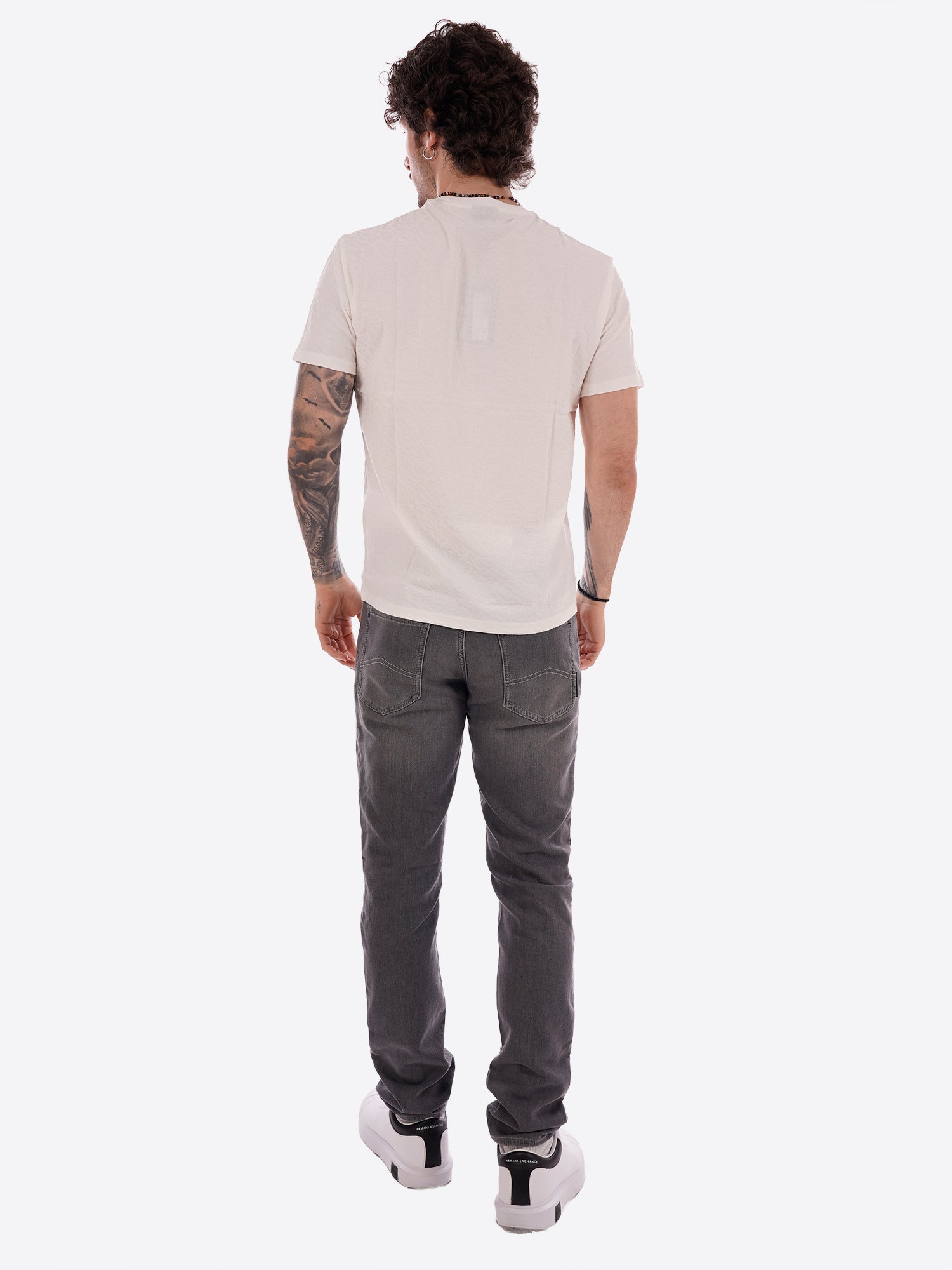 T-shirt AX ARMANI EXCHANGE da Uomo - bianco XM002821U0009