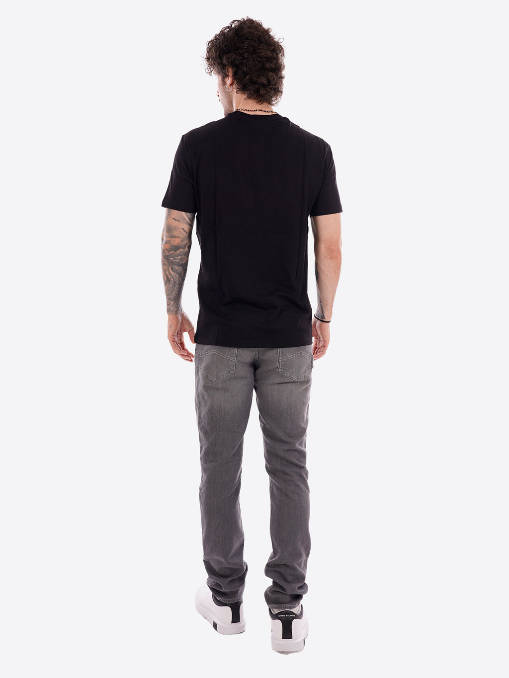 T-shirt AX ARMANI EXCHANGE da Uomo - nero XM002826UC001