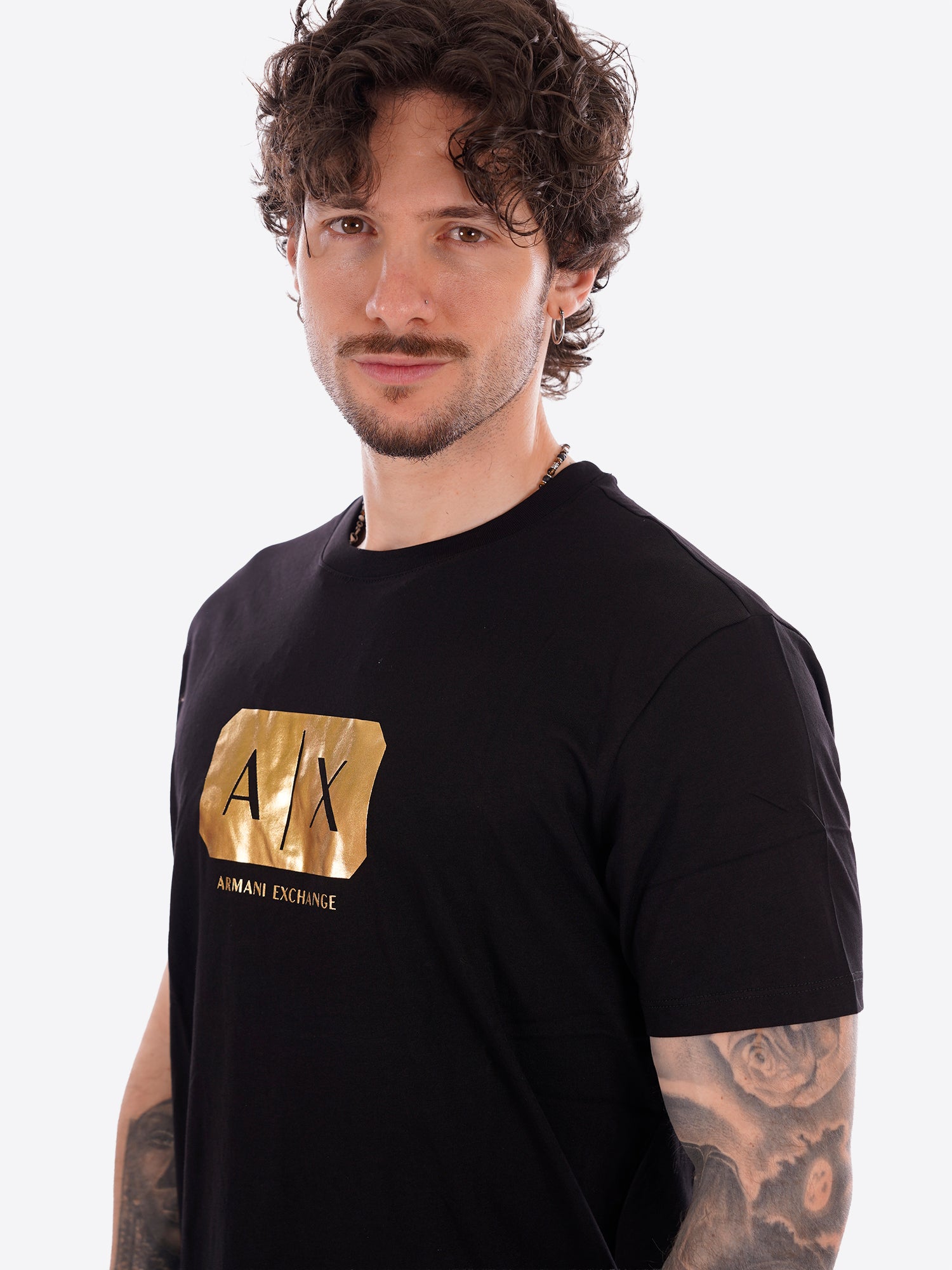 T-shirt AX ARMANI EXCHANGE da Uomo - nero XM002826UC001