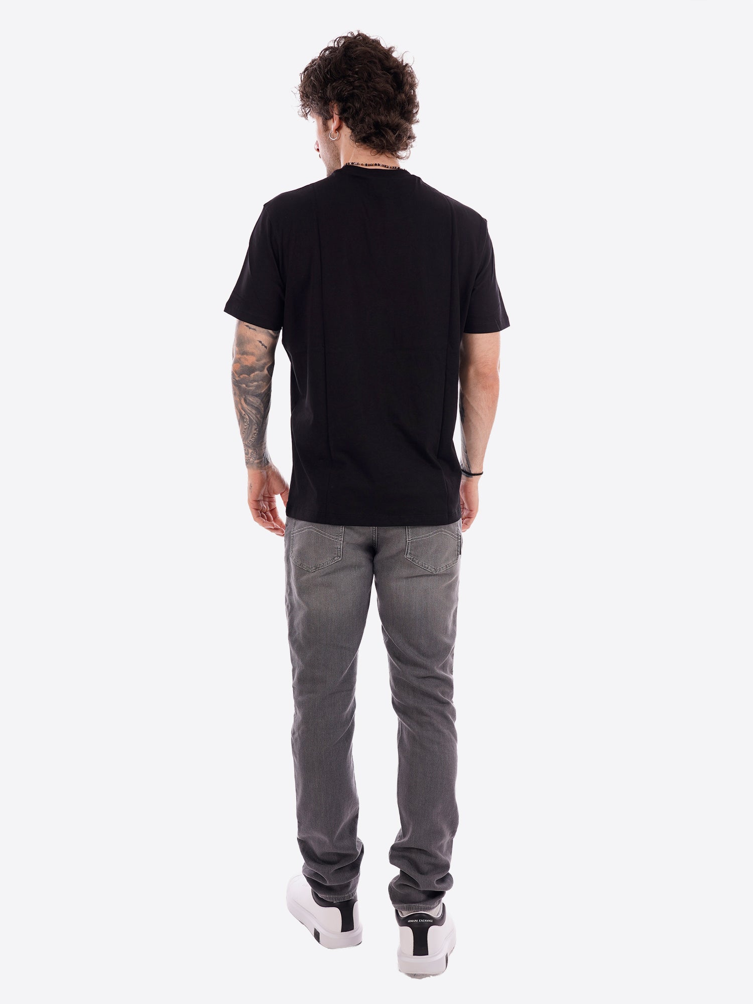 T-shirt AX ARMANI EXCHANGE da Uomo - nero XM002827UC001