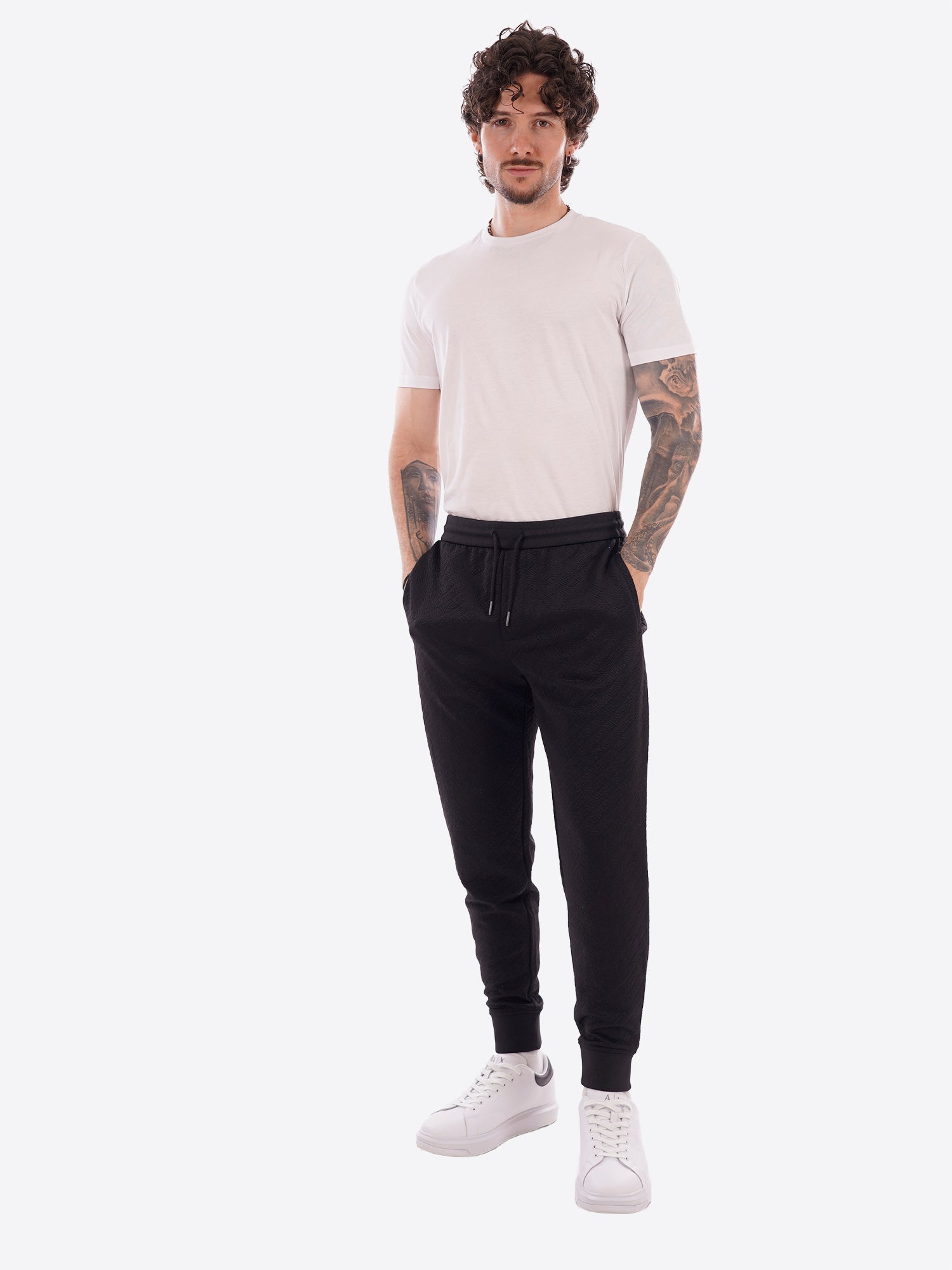 Pantalone AX ARMANI EXCHANGE da Uomo - nero XM002900UC001