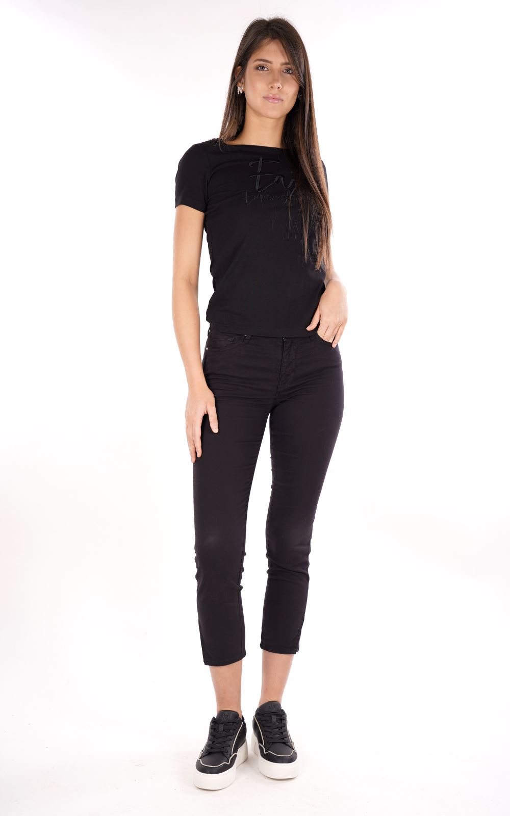 Pantalone AX ARMANI EXCHANGE da Donna - nero XW000125AF12862UC001 NERO