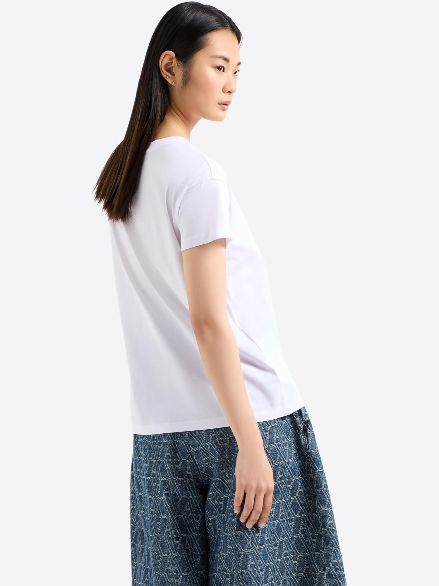 T-shirt AX ARMANI EXCHANGE da Donna - bianco XW000830U0002