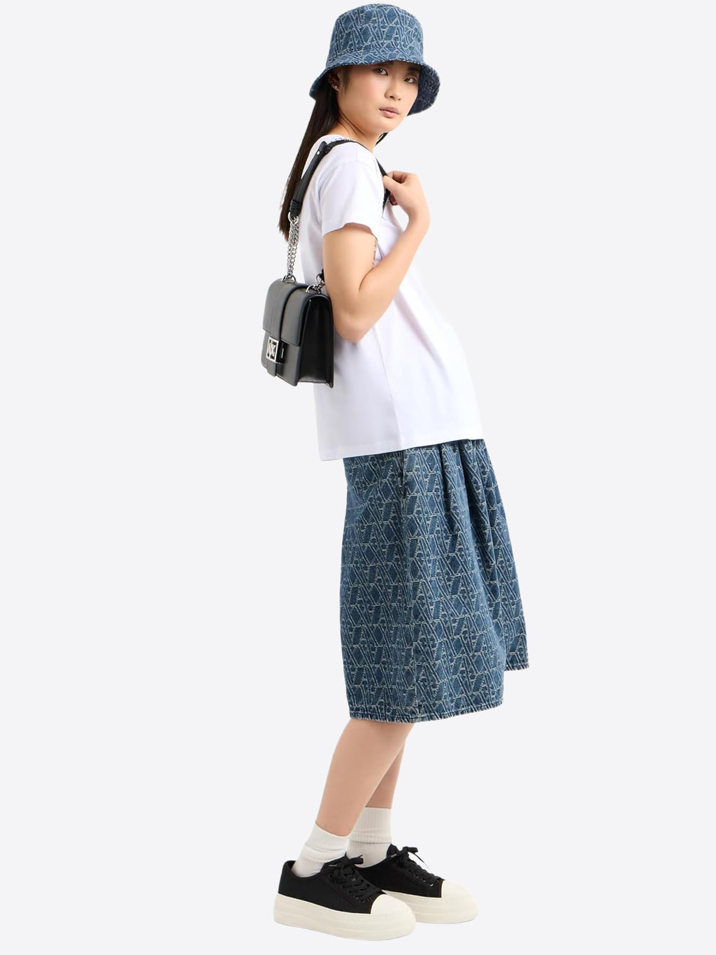 T-shirt AX ARMANI EXCHANGE da Donna - bianco XW000830U0002
