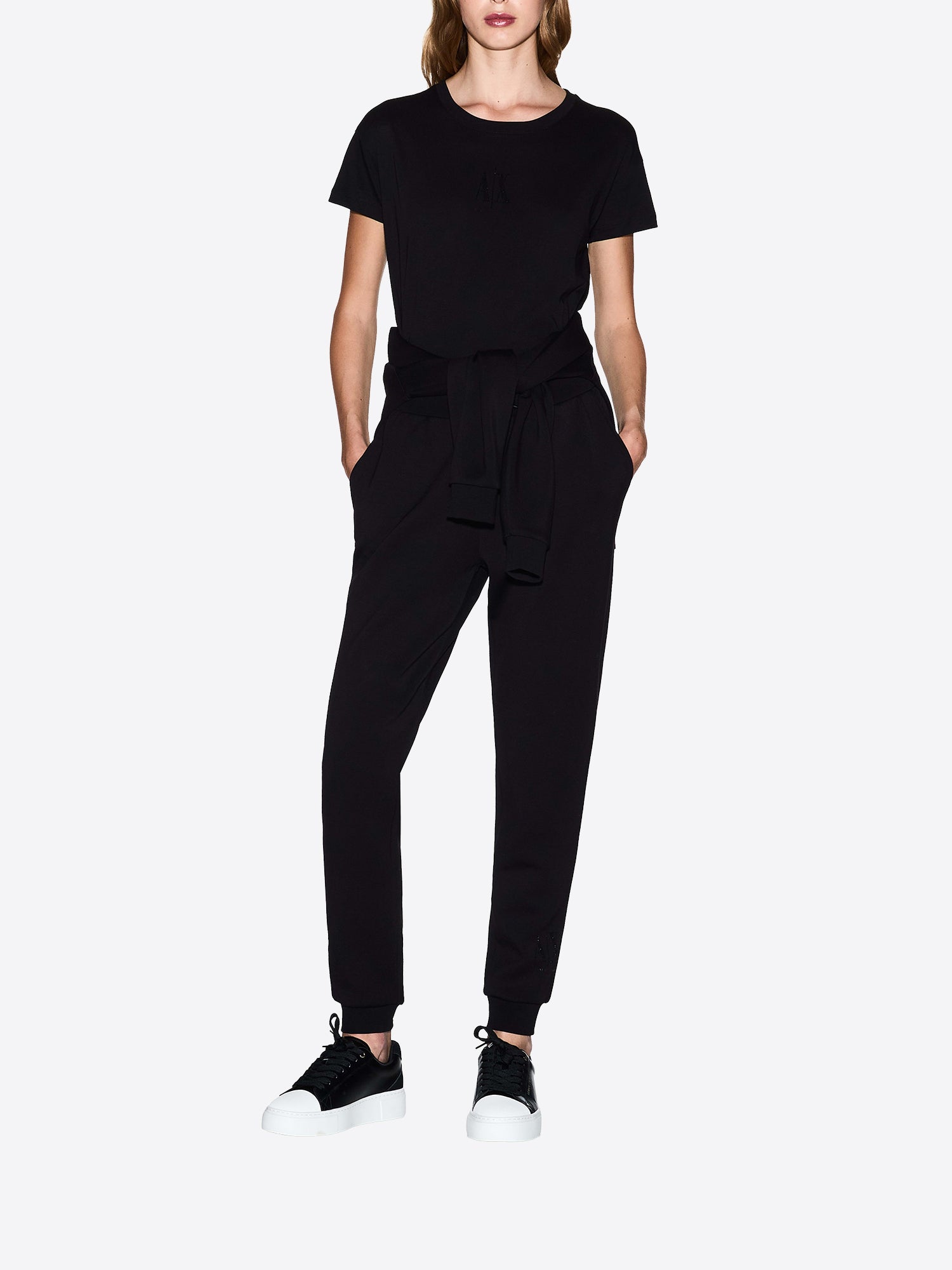 T-shirt AX ARMANI EXCHANGE da Donna - nero XW000830UC001