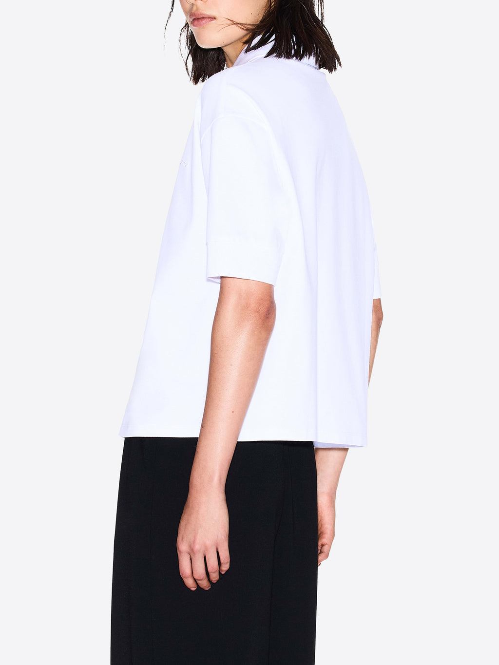 Polo AX ARMANI EXCHANGE da Donna - bianco XW000887U0002