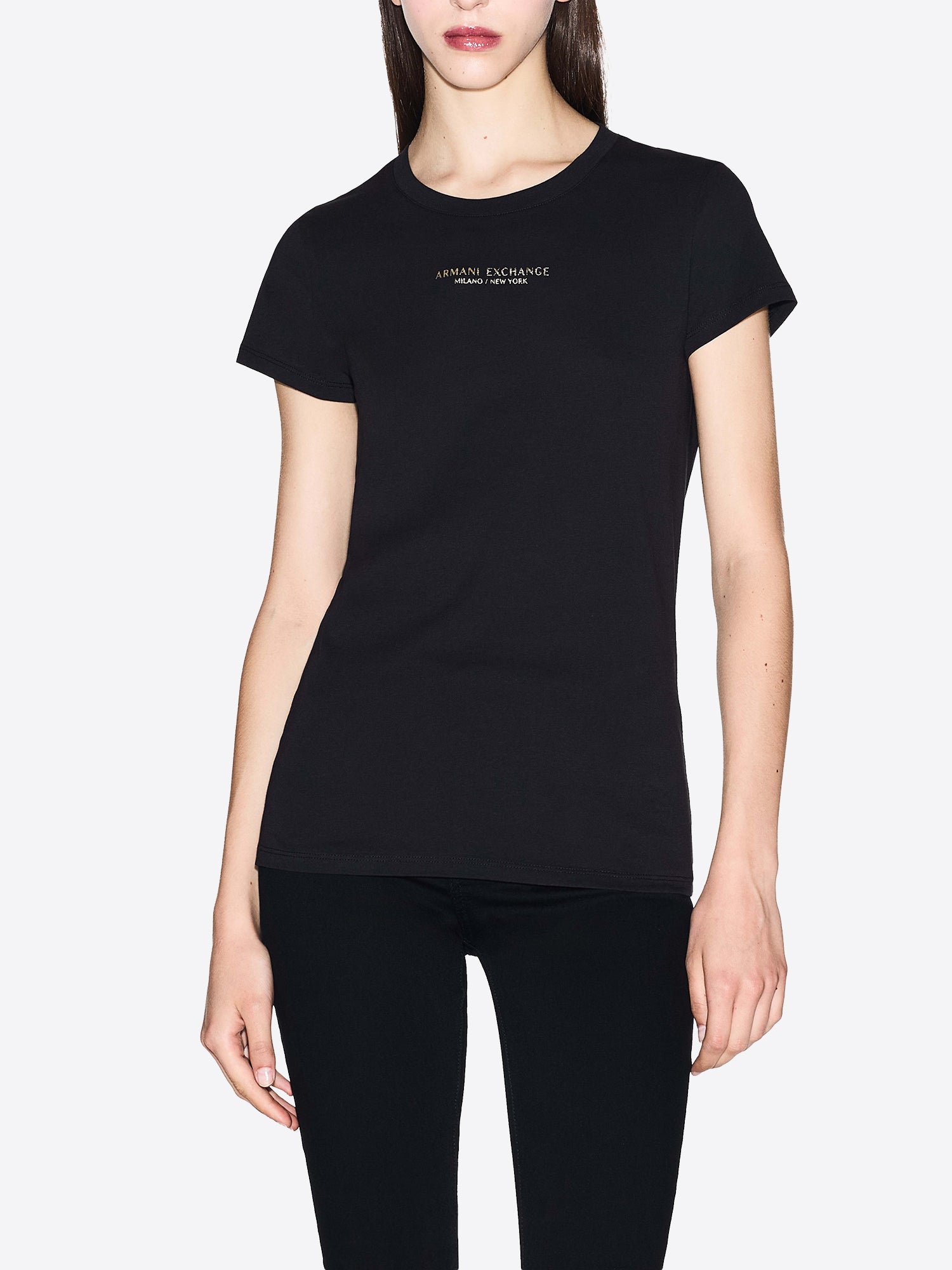 T-shirt AX ARMANI EXCHANGE da Donna - nero XW001455MC021