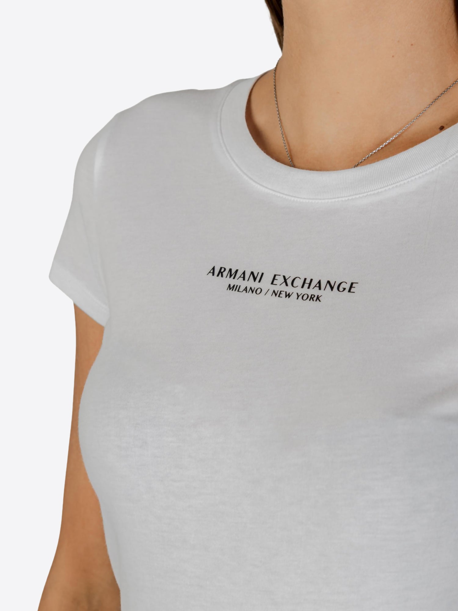 T-shirt AX ARMANI EXCHANGE da Donna - bianco XW001455U0002