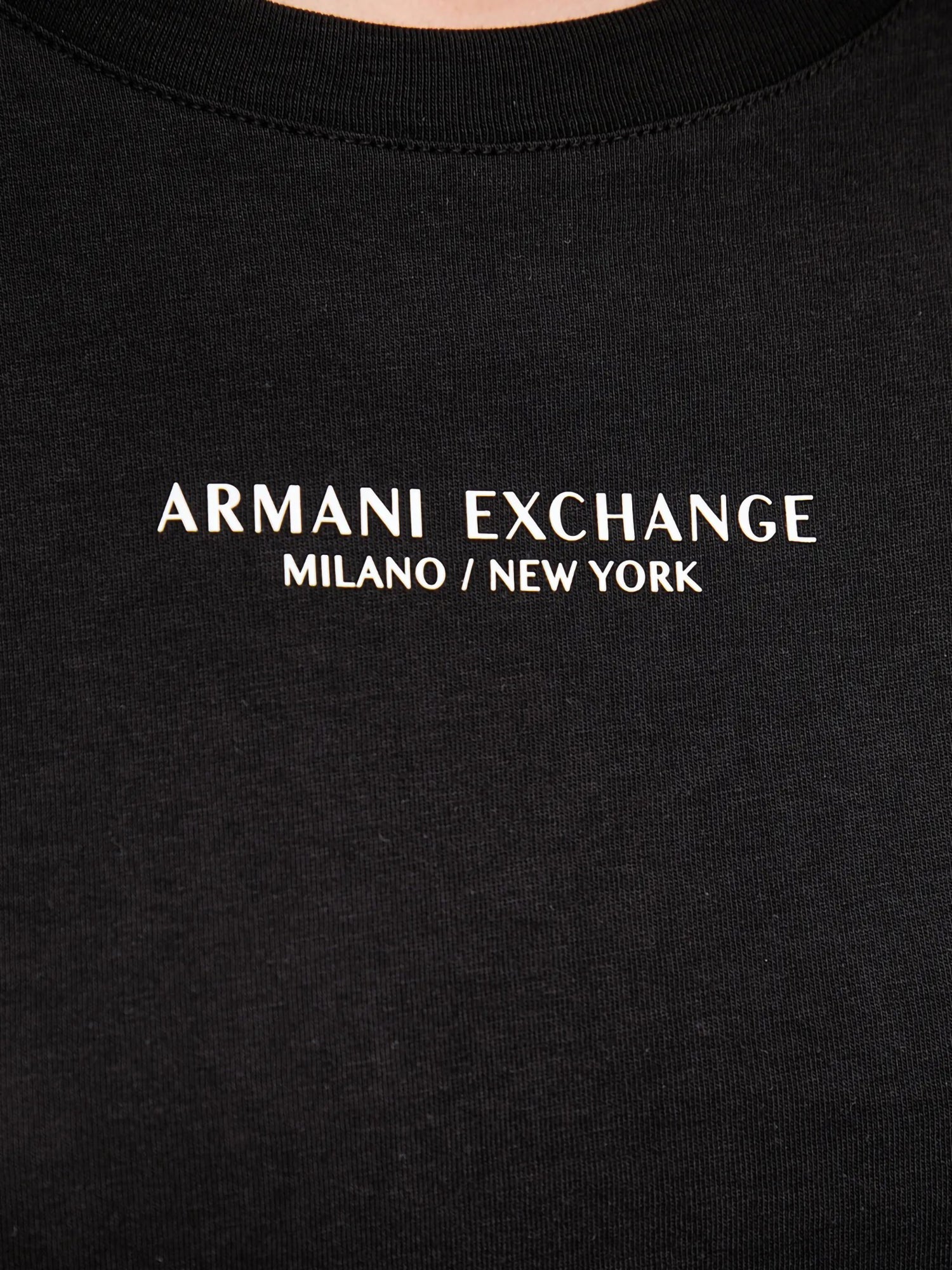 T-shirt AX ARMANI EXCHANGE da Donna - nero XW001455UC001