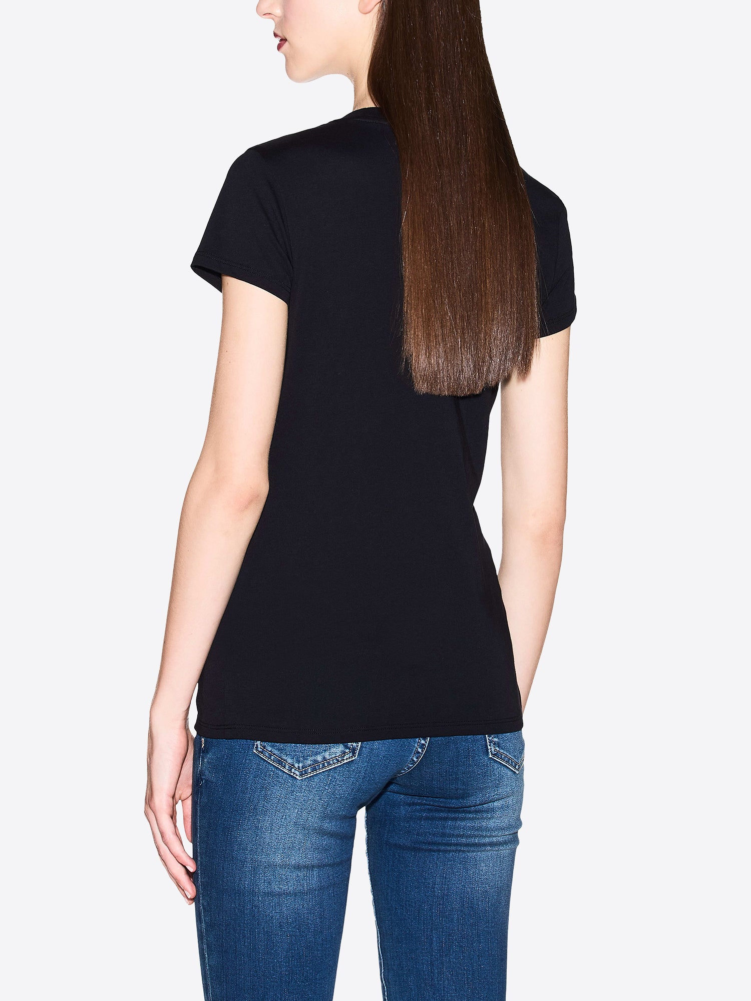 T-shirt AX ARMANI EXCHANGE da Donna - nero XW001457MC021