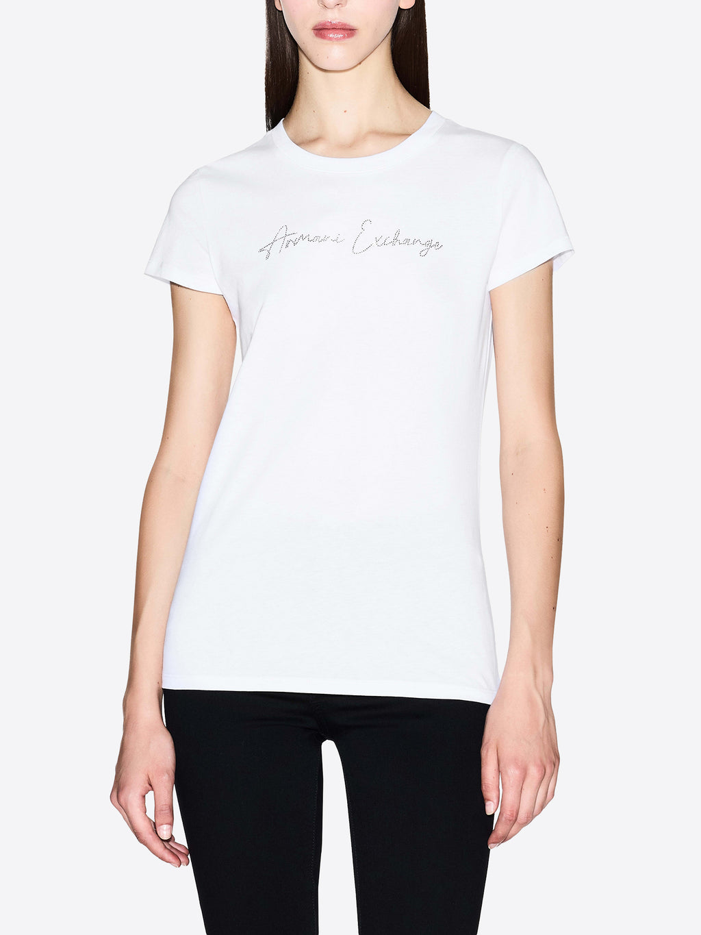 T-shirt AX ARMANI EXCHANGE da Donna - bianco XW001457U0002