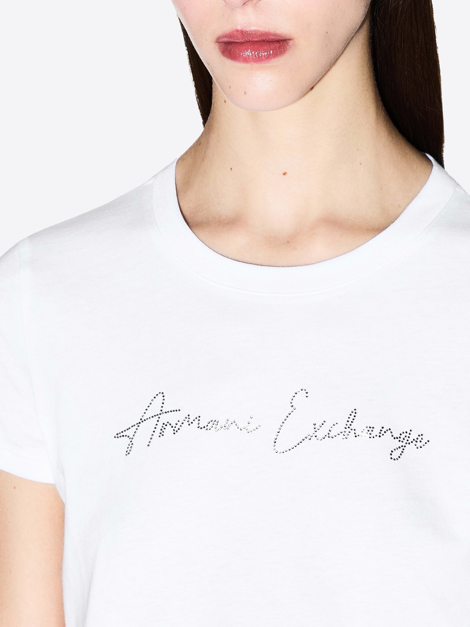 T-shirt AX ARMANI EXCHANGE da Donna - bianco XW001457U0002