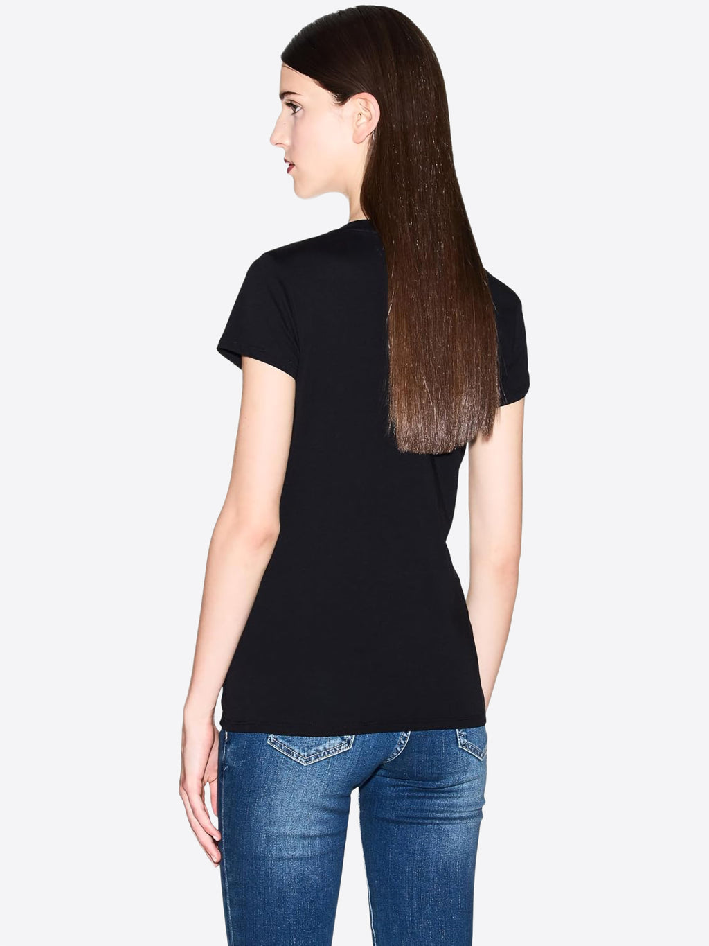 T-shirt AX ARMANI EXCHANGE da Donna - nero XW001457UC001