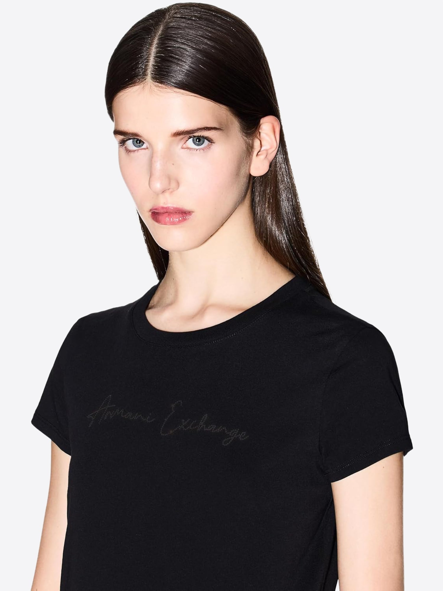 T-shirt AX ARMANI EXCHANGE da Donna - nero XW001457UC001