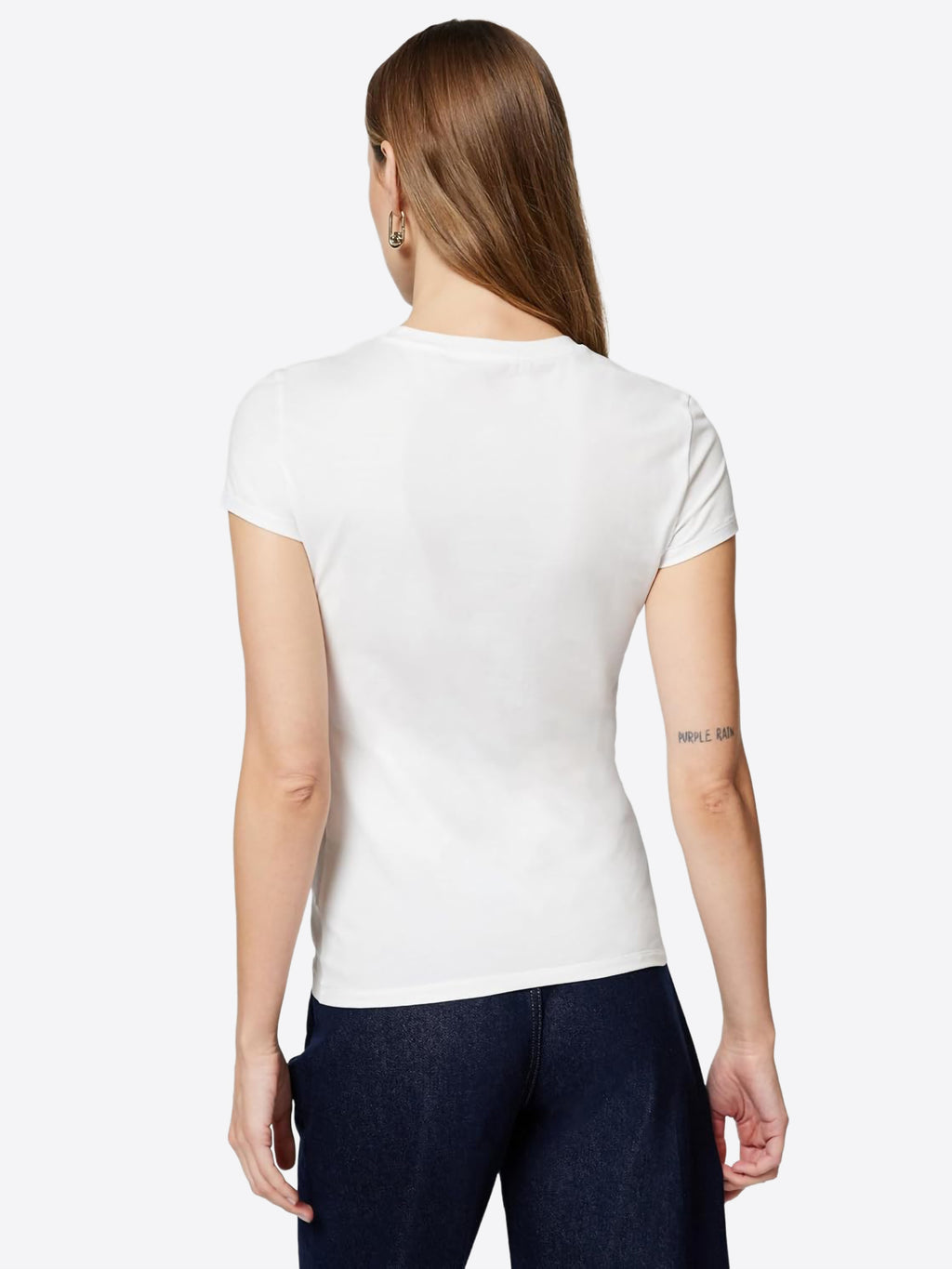 T-shirt AX ARMANI EXCHANGE da Donna - bianco XW001458U0002