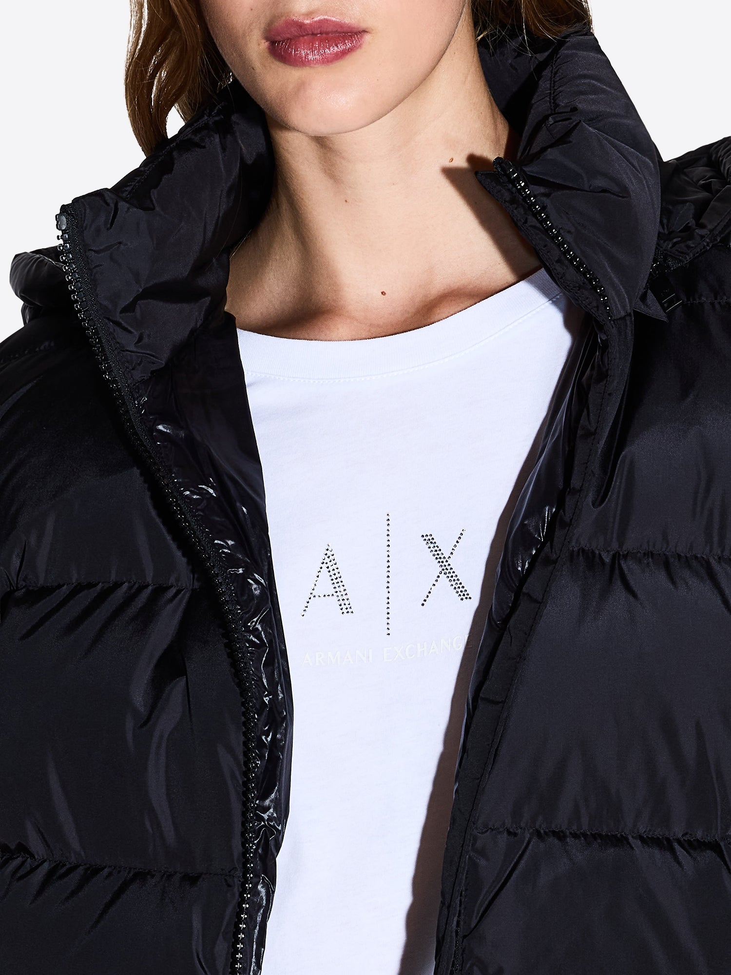 T-shirt AX ARMANI EXCHANGE da Donna - bianco XW001459U0002