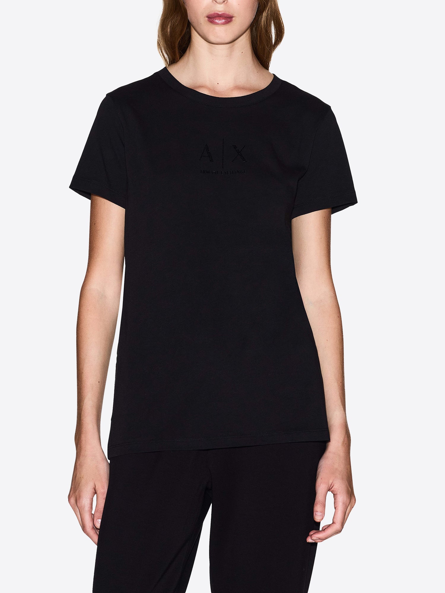 T-shirt AX ARMANI EXCHANGE da Donna - nero XW001459UC001