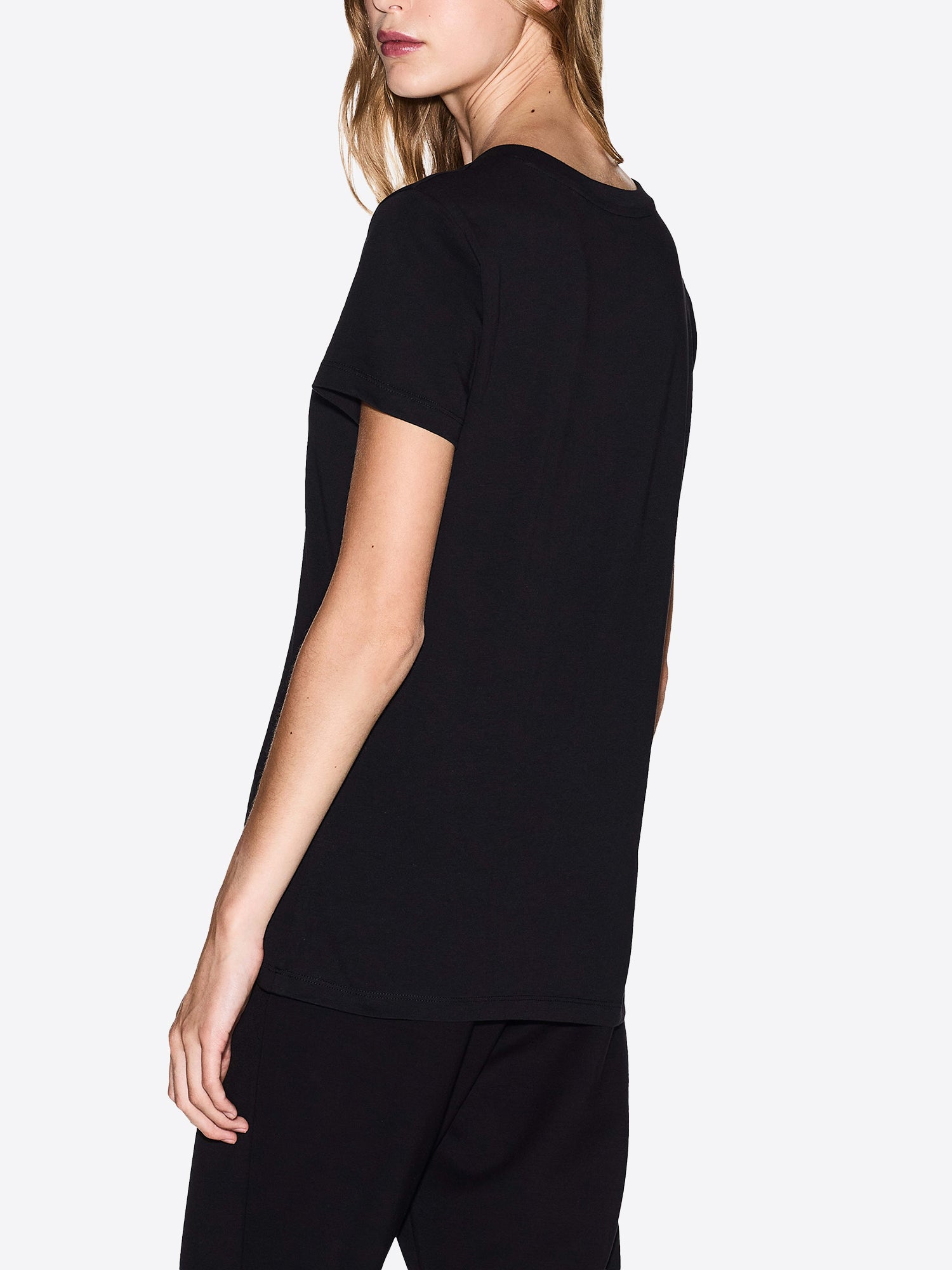 T-shirt AX ARMANI EXCHANGE da Donna - nero XW001459UC001