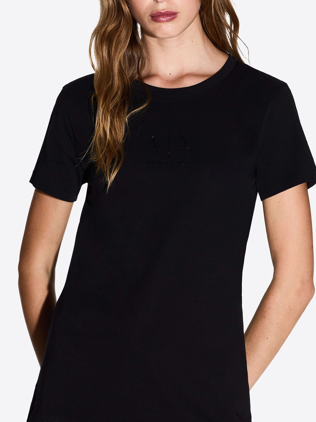 T-shirt AX ARMANI EXCHANGE da Donna - nero XW001459UC001