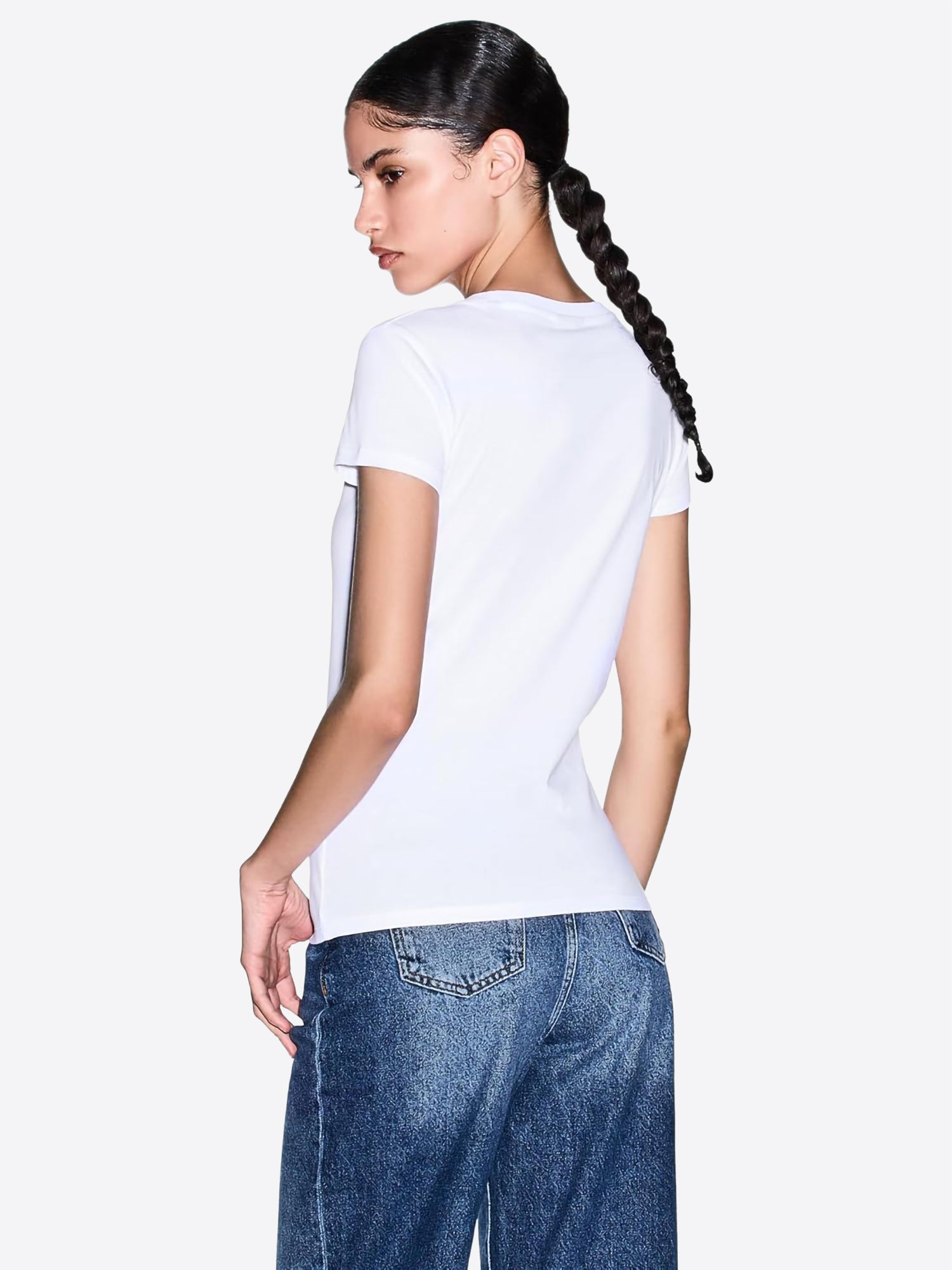 T-shirt AX ARMANI EXCHANGE da Donna - bianco XW002106U0002