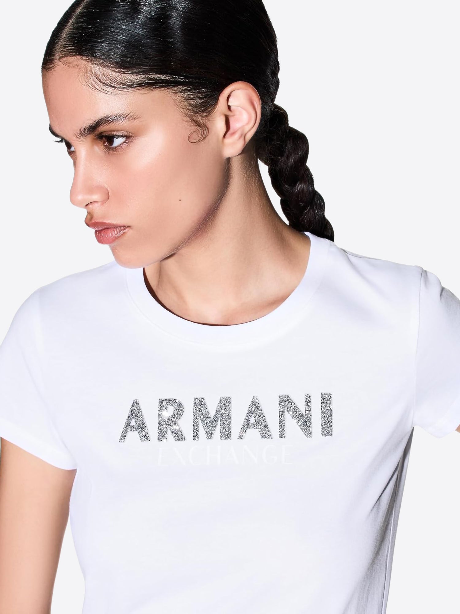 T-shirt AX ARMANI EXCHANGE da Donna - bianco XW002106U0002