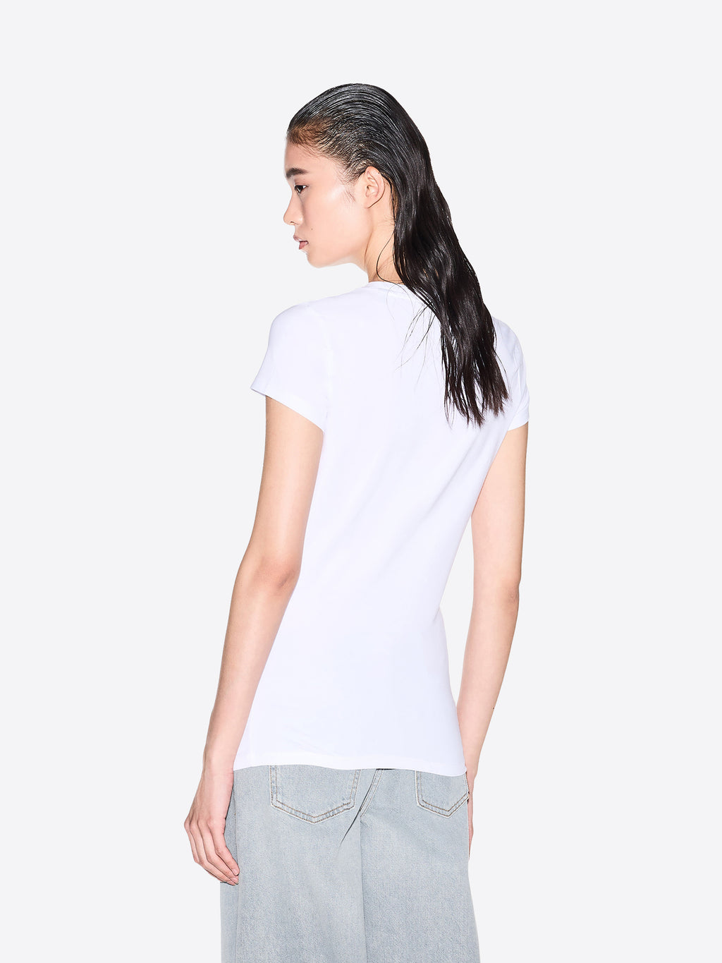 T-shirt AX ARMANI EXCHANGE da Donna - bianco XW002112U0002