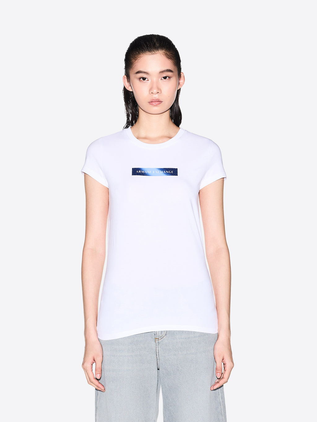 T-shirt AX ARMANI EXCHANGE da Donna - bianco XW002112U0002