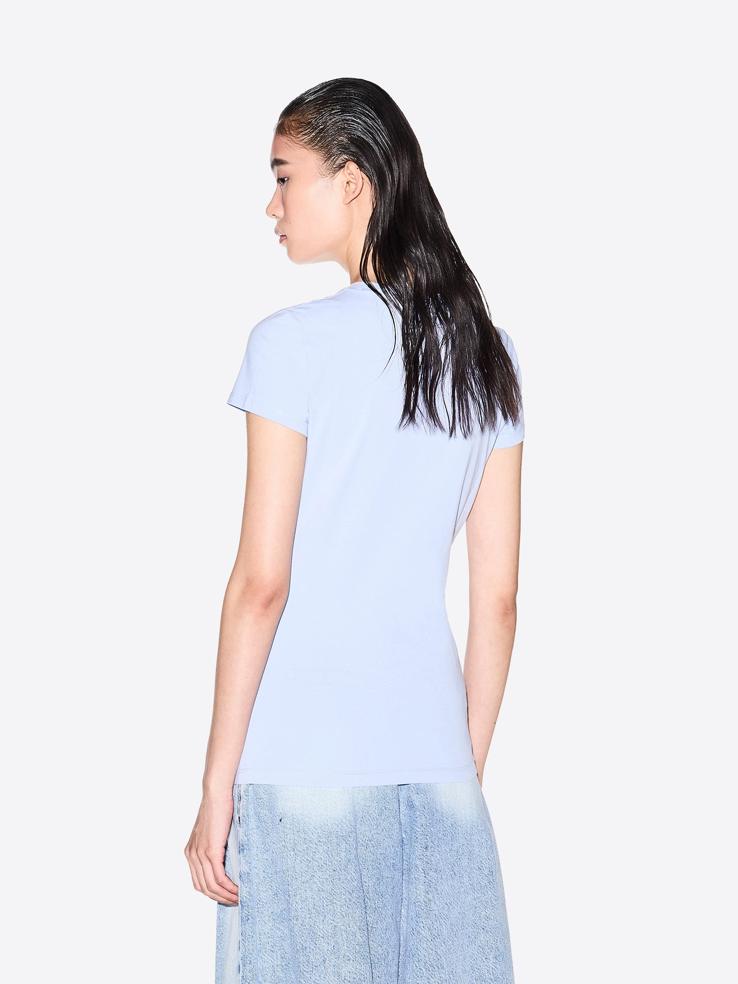 T-shirt AX ARMANI EXCHANGE da Donna - blu XW002112U9333