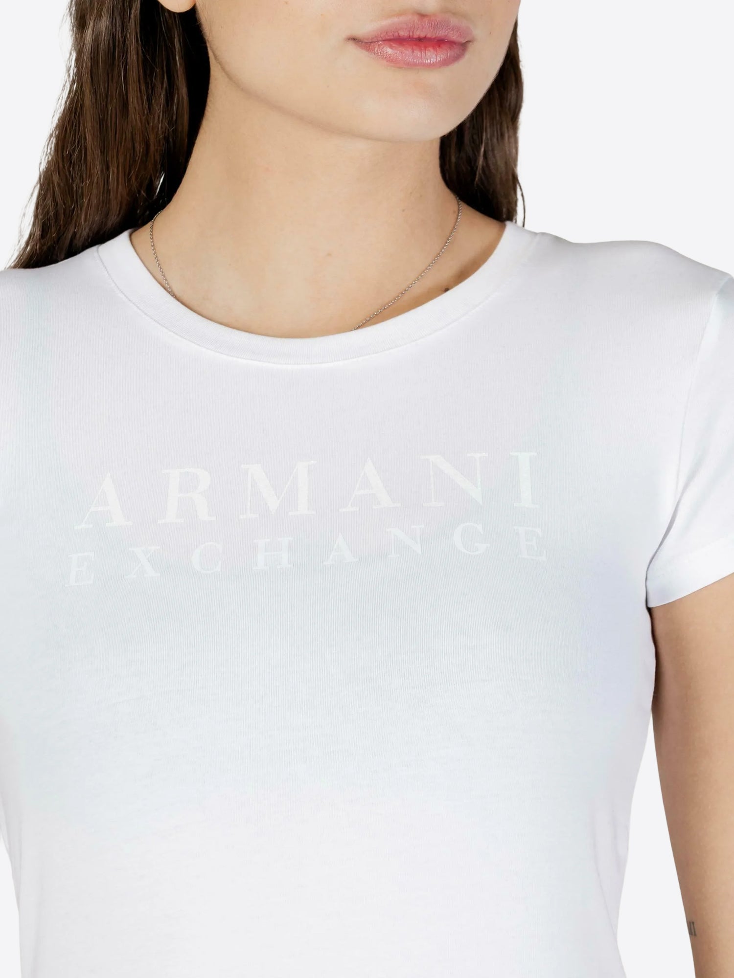 T-shirt AX ARMANI EXCHANGE da Donna - bianco XW002289U0002