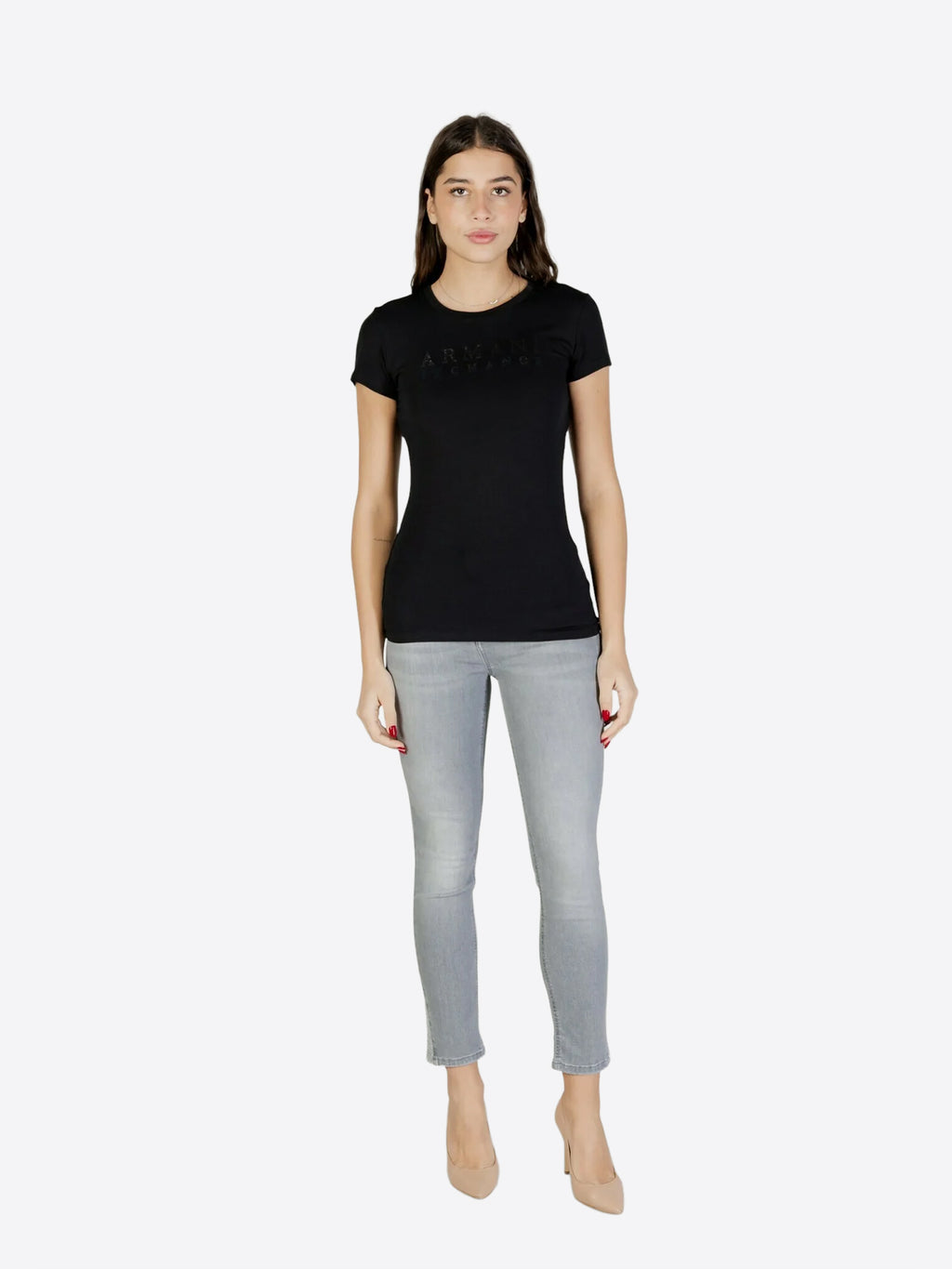 T-shirt AX ARMANI EXCHANGE da Donna - nero XW002289UC001