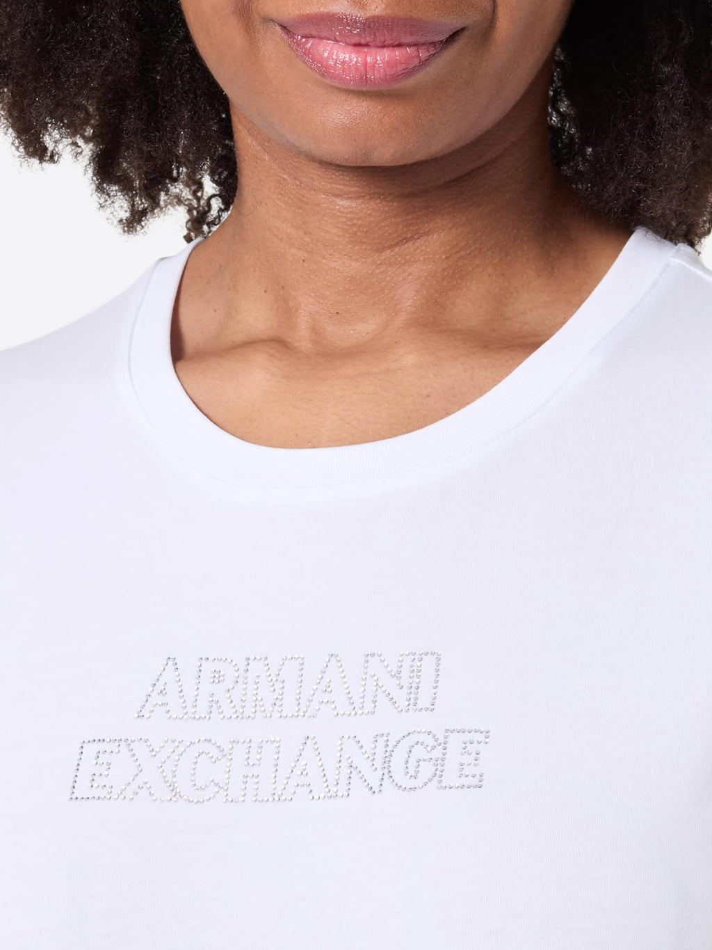 T-shirt AX ARMANI EXCHANGE da Donna - bianco XW002293U0002