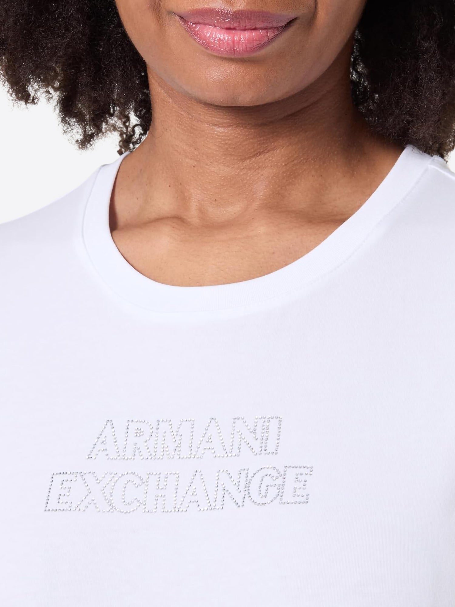 T-shirt AX ARMANI EXCHANGE da Donna - bianco XW002293U0002