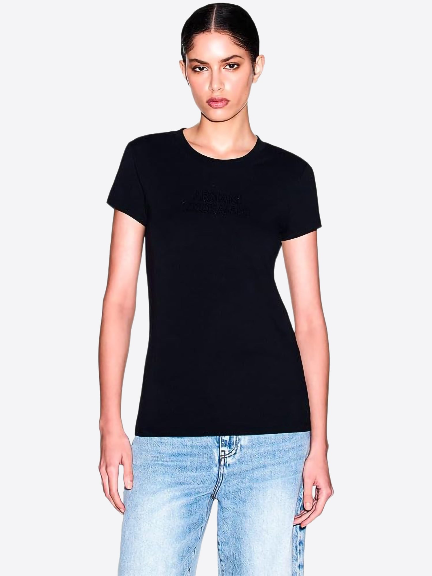 T-shirt AX ARMANI EXCHANGE da Donna - nero XW002293UC001