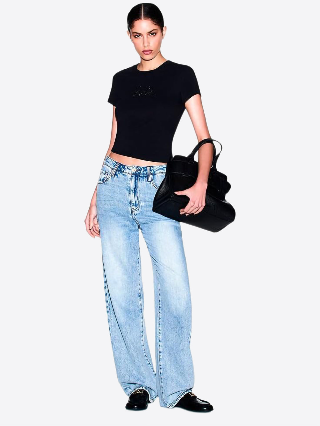 T-shirt AX ARMANI EXCHANGE da Donna - nero XW002293UC001