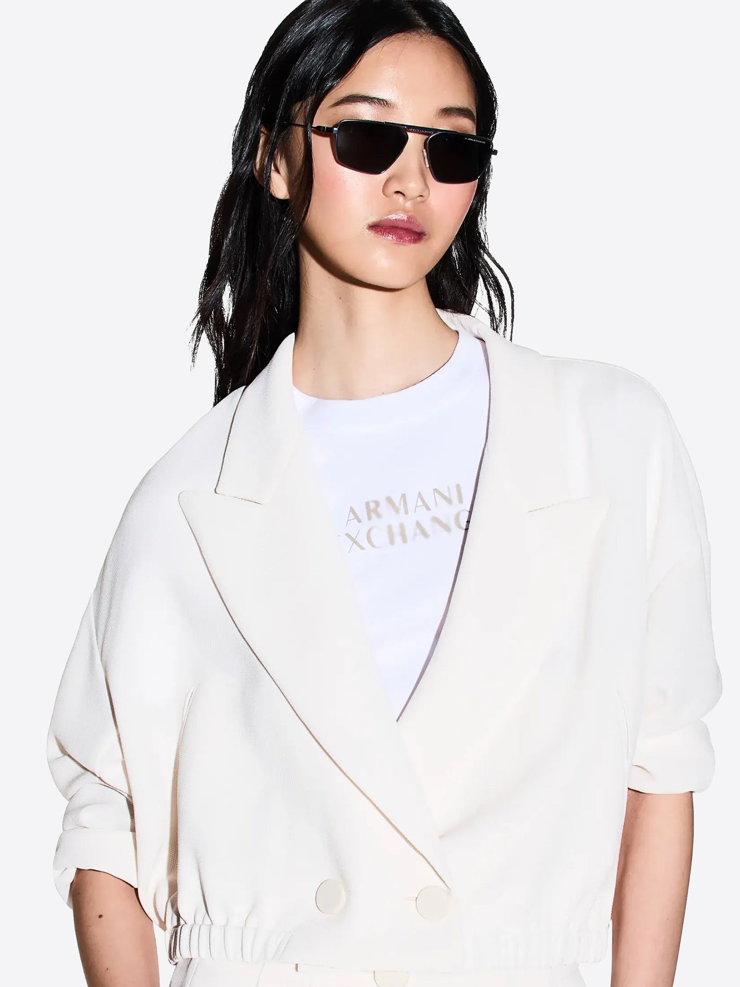 T-shirt AX ARMANI EXCHANGE da Donna - bianco XW0023240002U