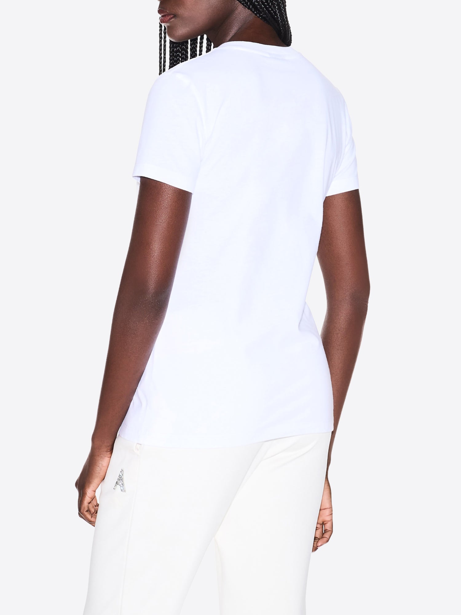 T-shirt AX ARMANI EXCHANGE da Donna - bianco XW002330U0002