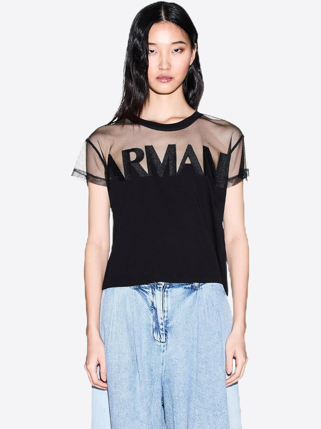 T-shirt AX ARMANI EXCHANGE da Donna - nero XW002332UC001