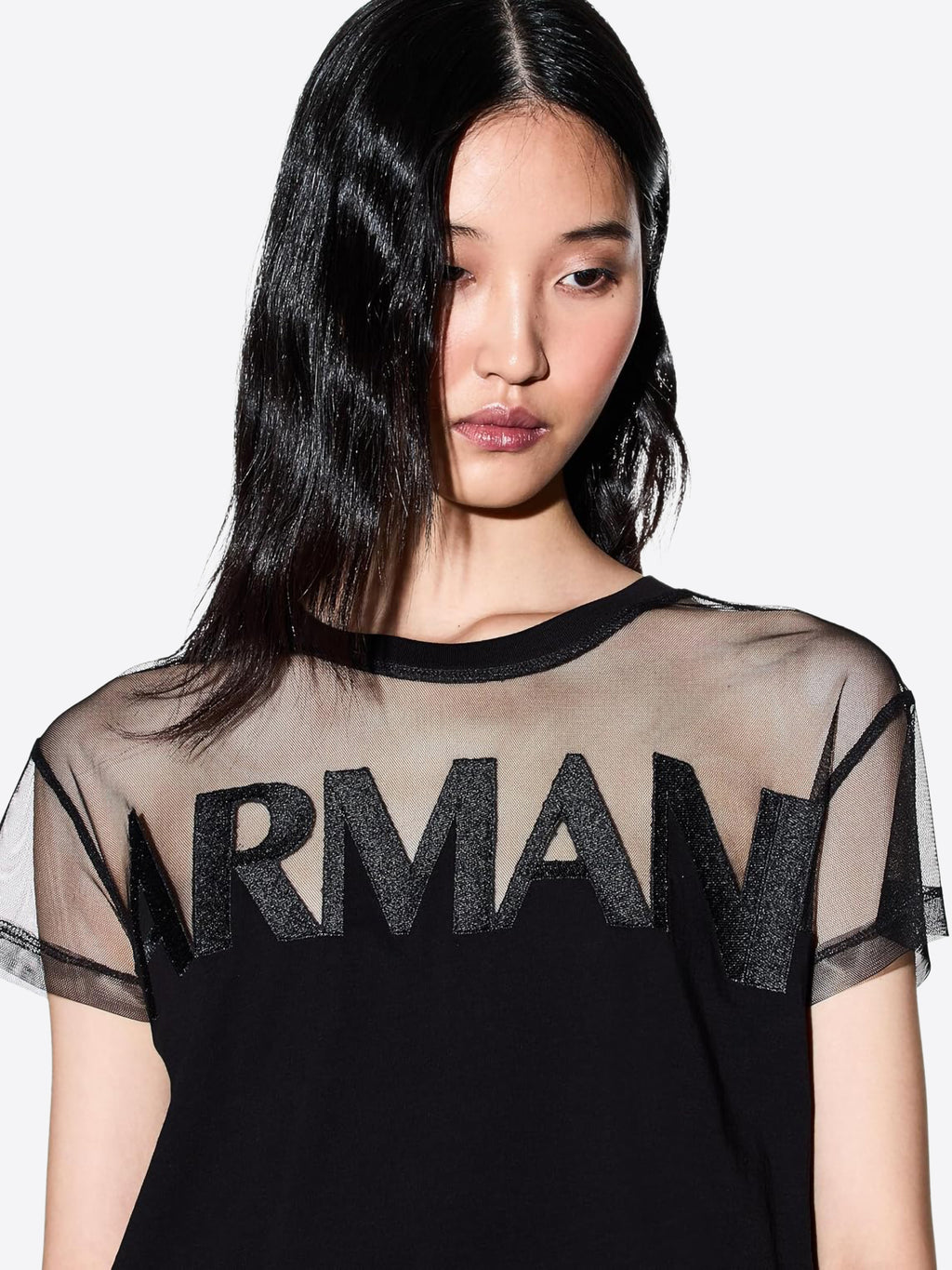 T-shirt AX ARMANI EXCHANGE da Donna - nero XW002332UC001