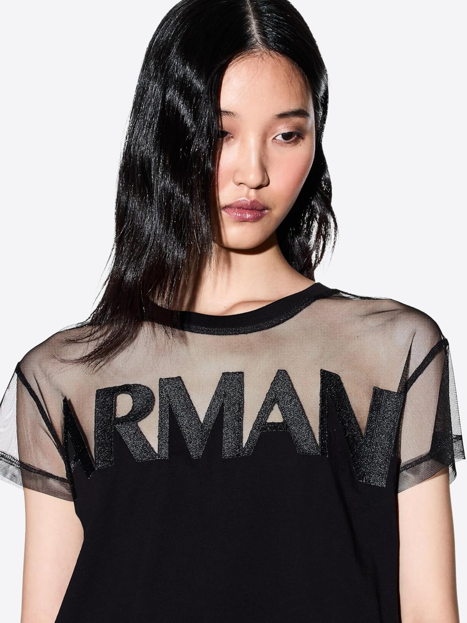 T-shirt AX ARMANI EXCHANGE da Donna - nero XW002332UC001