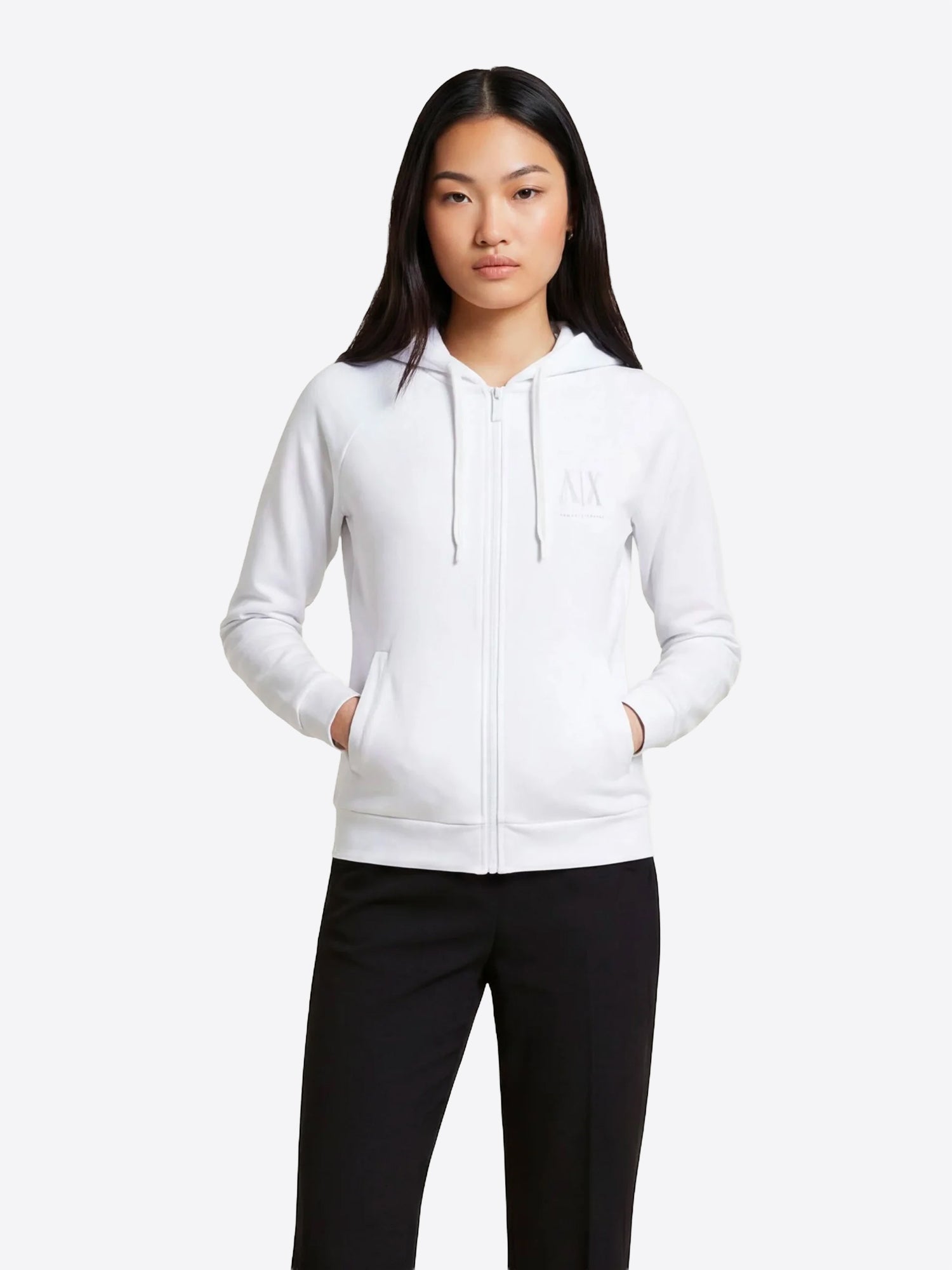 Felpa AX ARMANI EXCHANGE da Donna - bianco XW002814U0002