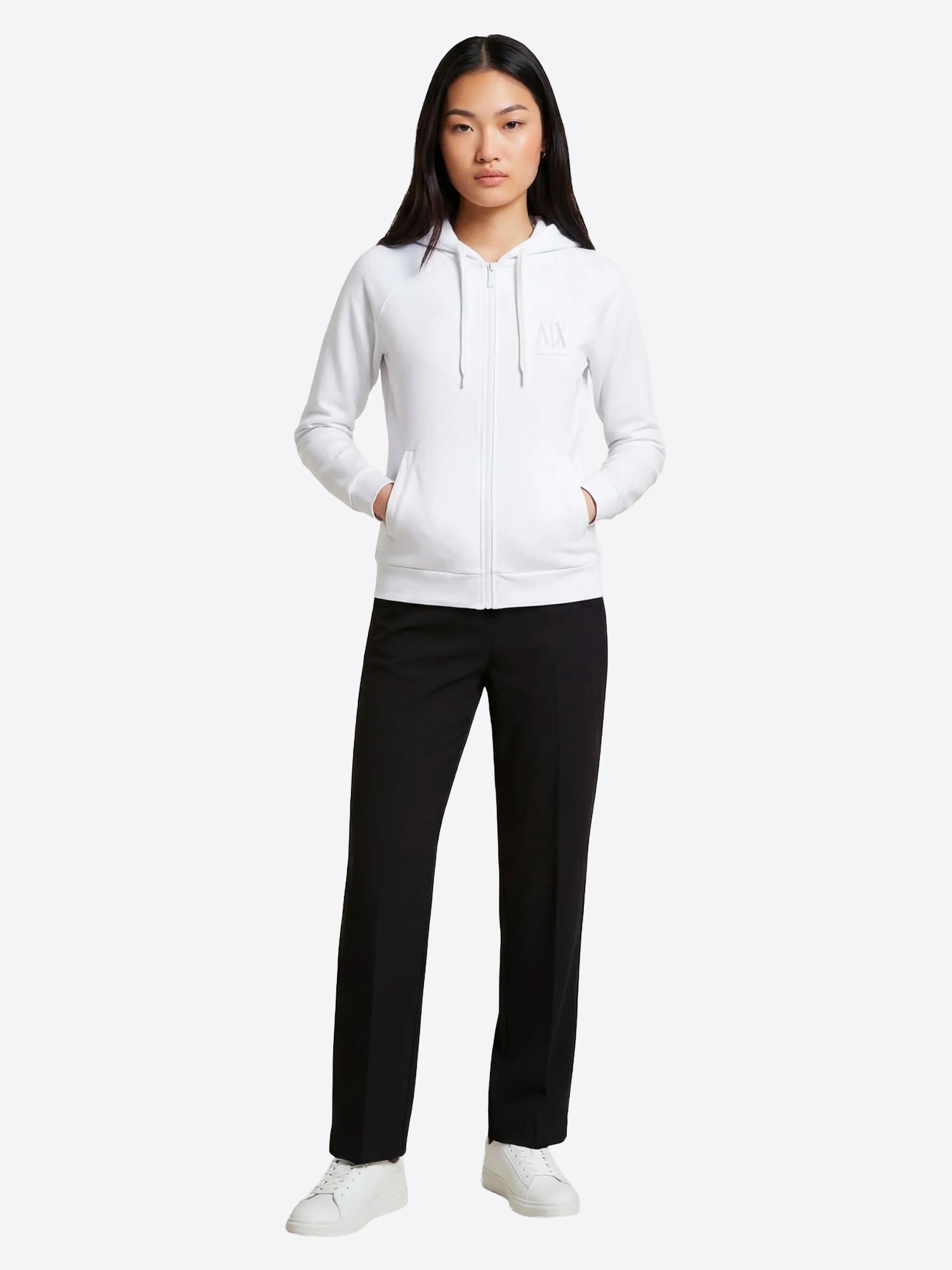 Felpa AX ARMANI EXCHANGE da Donna - bianco XW002814U0002