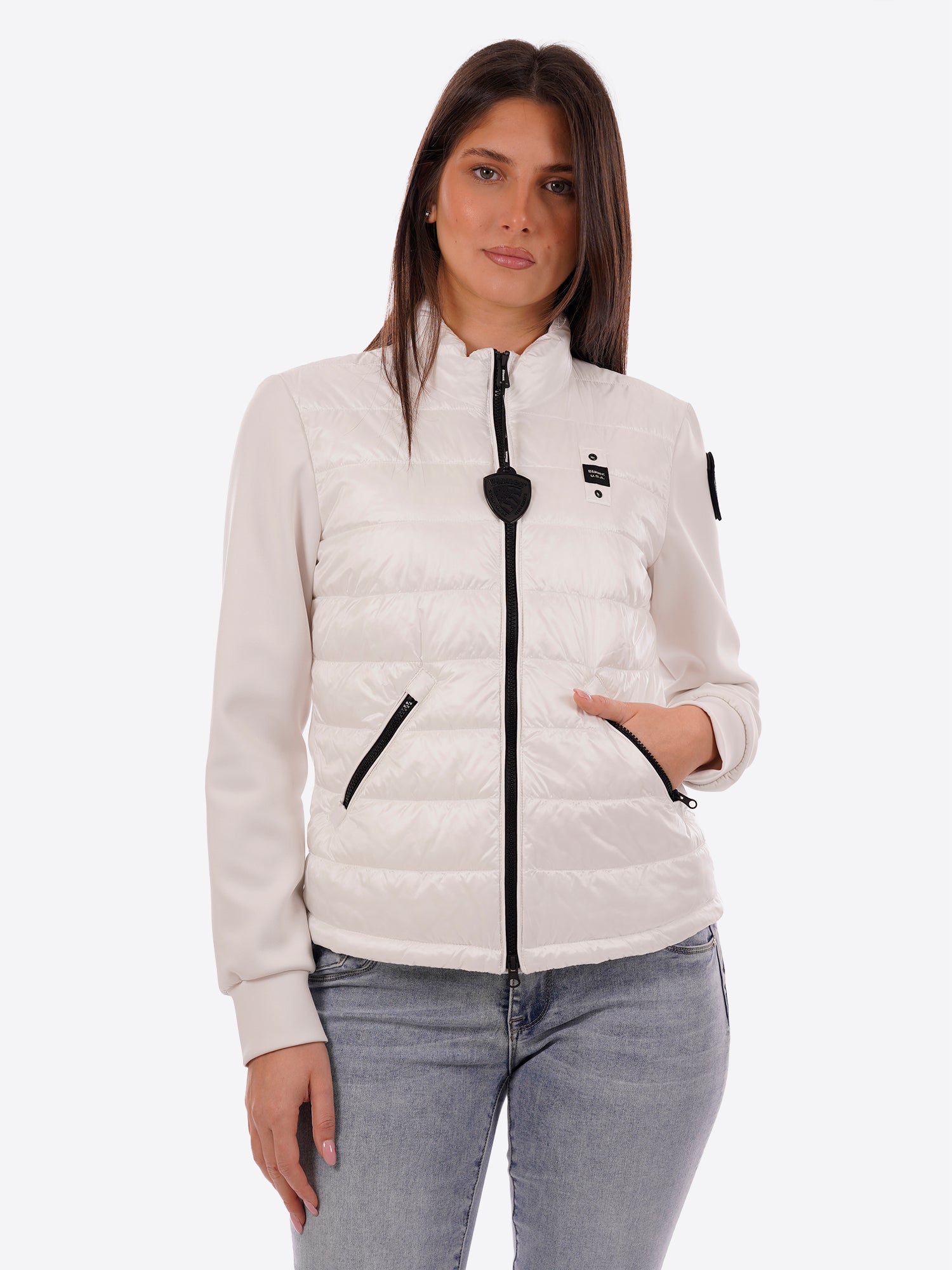 Piumino leggero 100 grammi BLAUER da Donna - bianco BLDC02206102 BIANCO