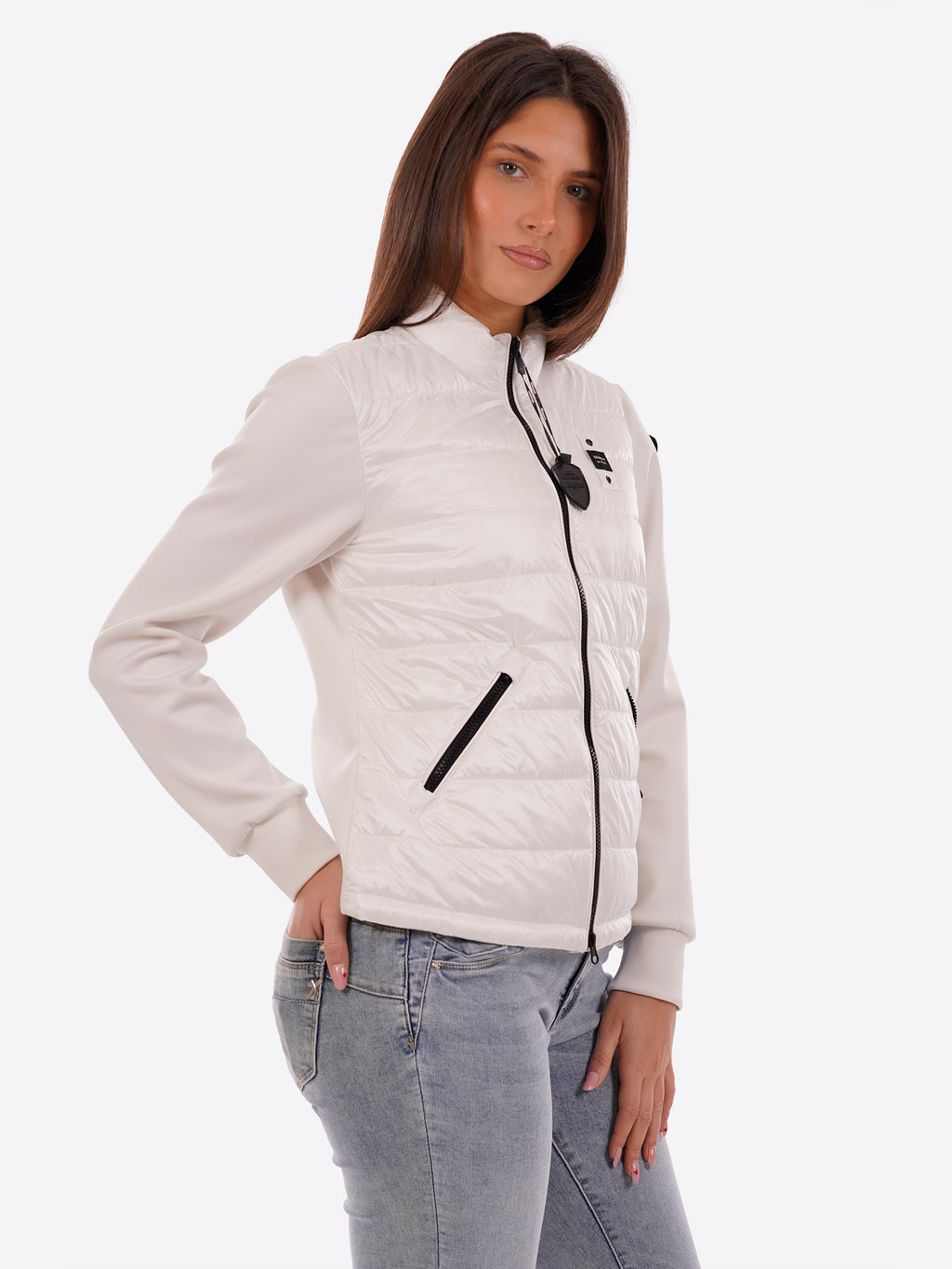 Piumino leggero 100 grammi BLAUER da Donna - bianco BLDC02206102 BIANCO
