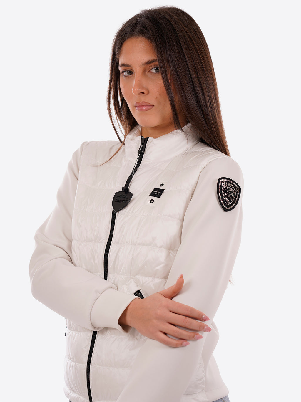 Piumino leggero 100 grammi BLAUER da Donna - bianco BLDC02206102 BIANCO