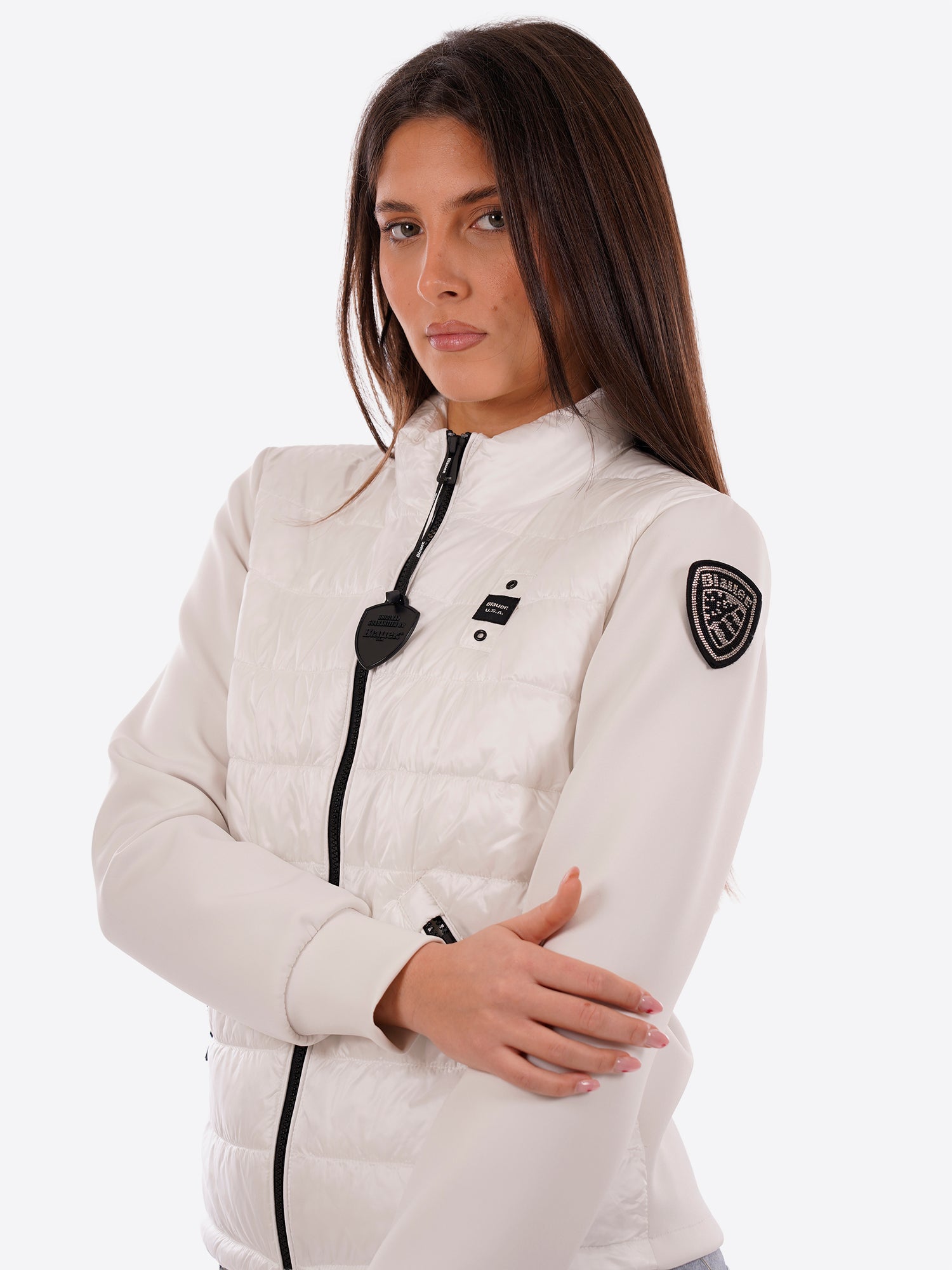 Piumino leggero 100 grammi BLAUER da Donna - bianco BLDC02206102 BIANCO