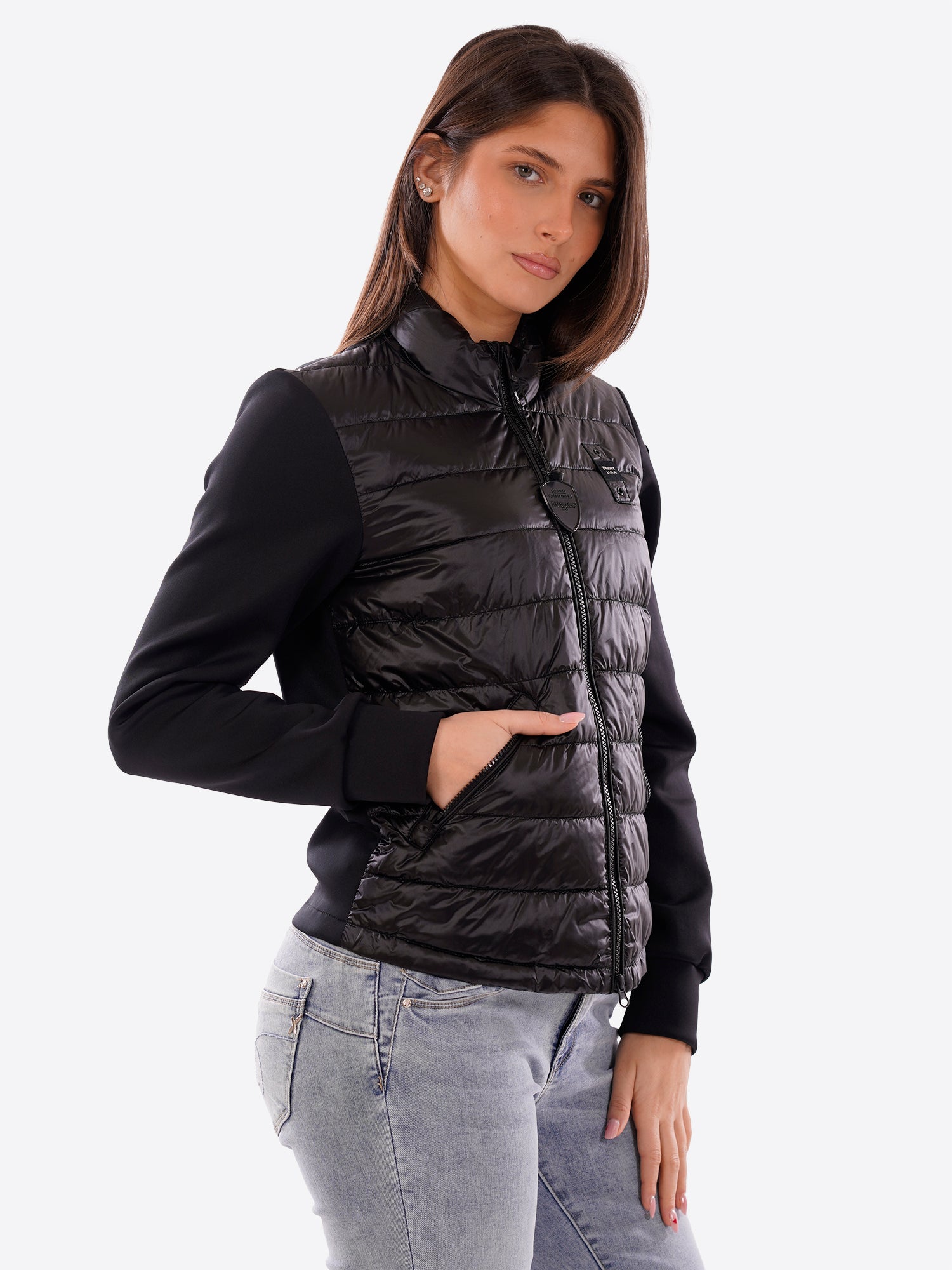 Piumino leggero 100 grammi BLAUER da Donna - nero BLDC02206999 NERO
