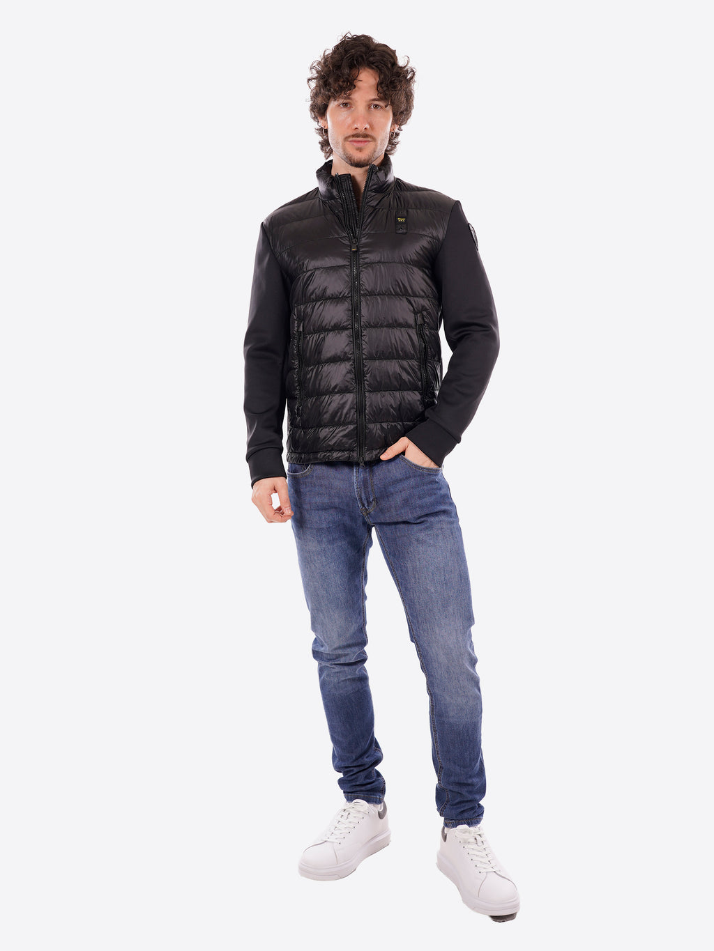 Piumino leggero 100 grammi BLAUER da Uomo - nero BLUC02207999 NERO