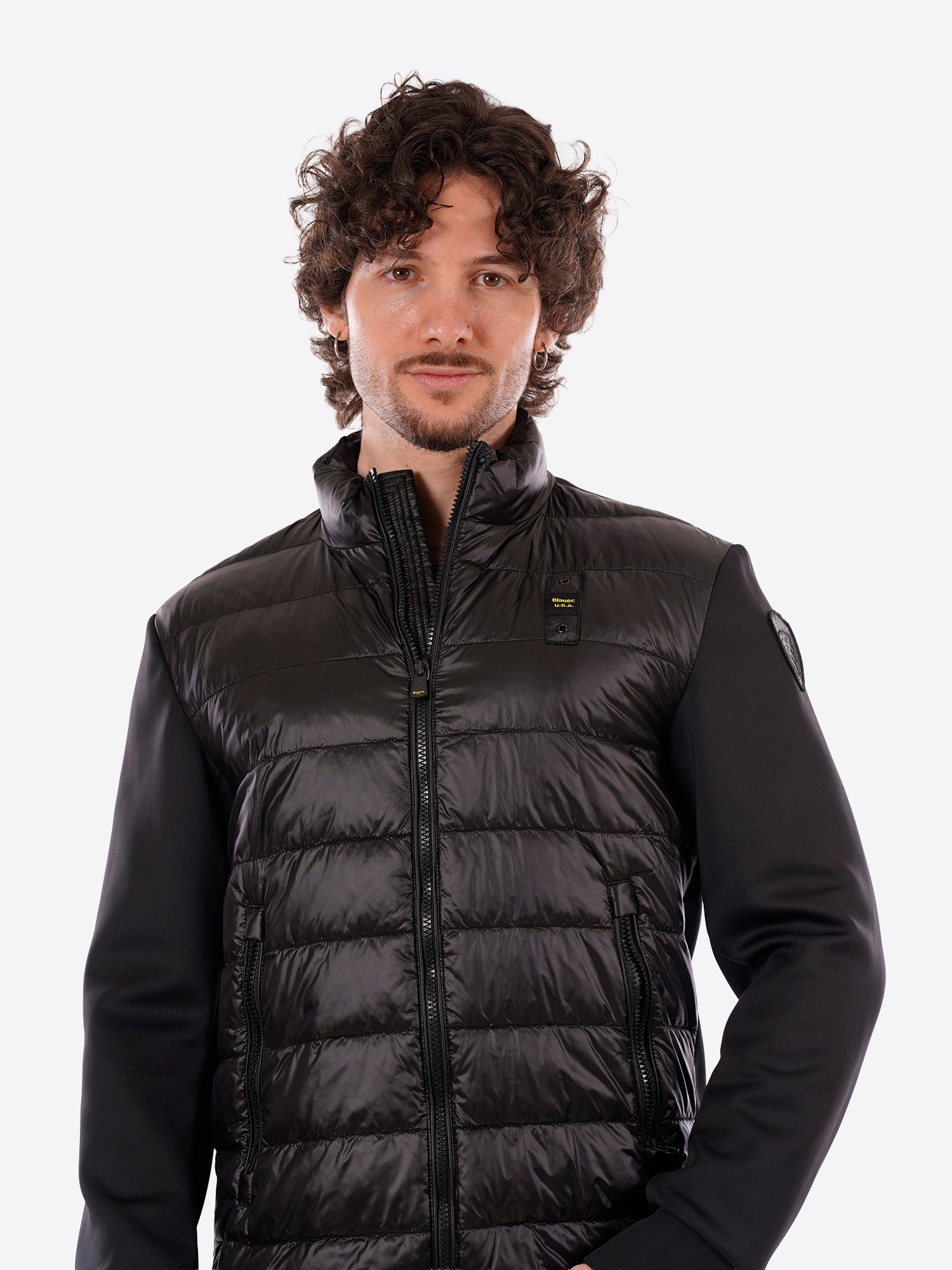 Piumino leggero 100 grammi BLAUER da Uomo - nero BLUC02207999 NERO