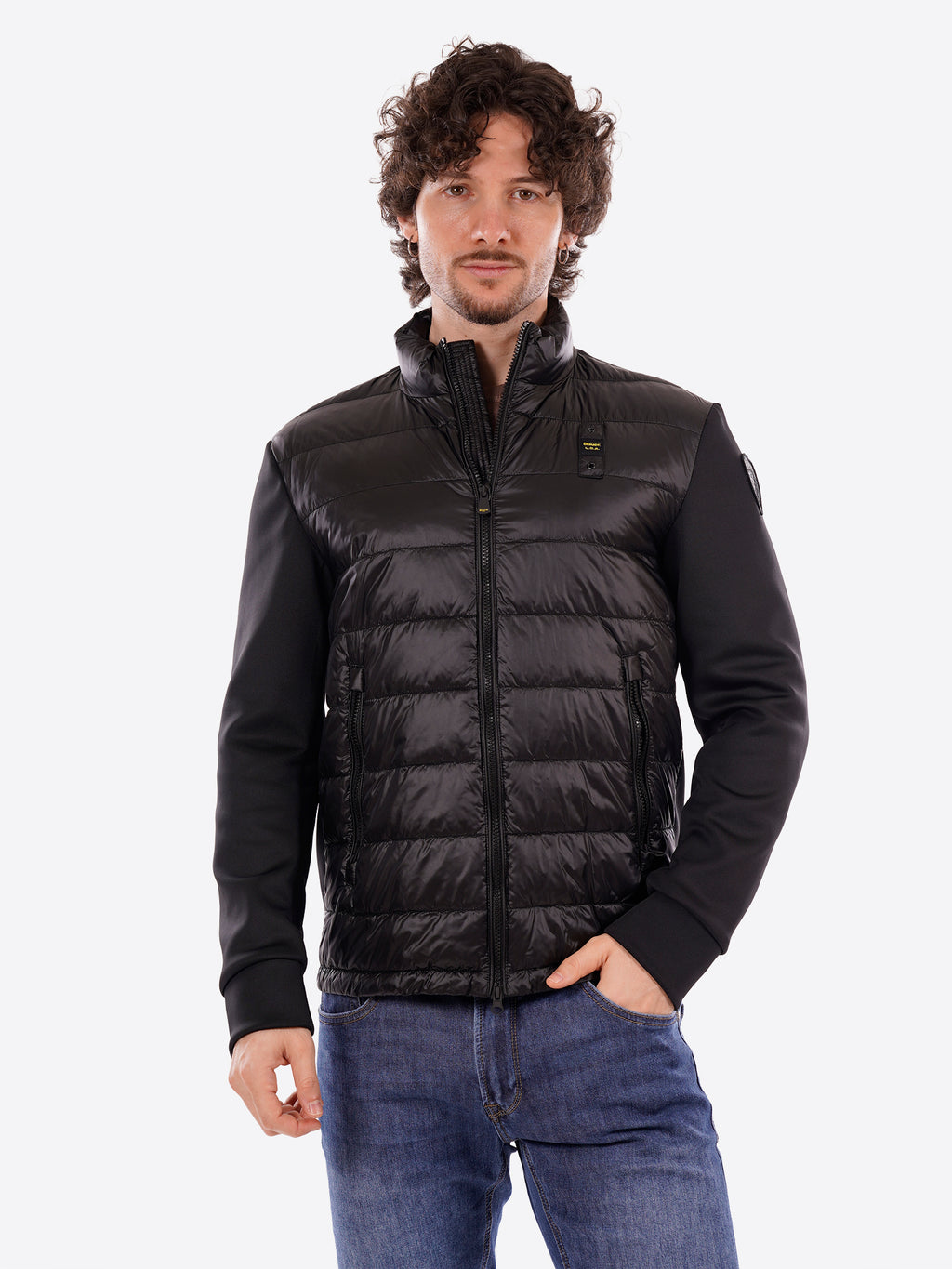 Piumino leggero 100 grammi BLAUER da Uomo - nero BLUC02207999 NERO