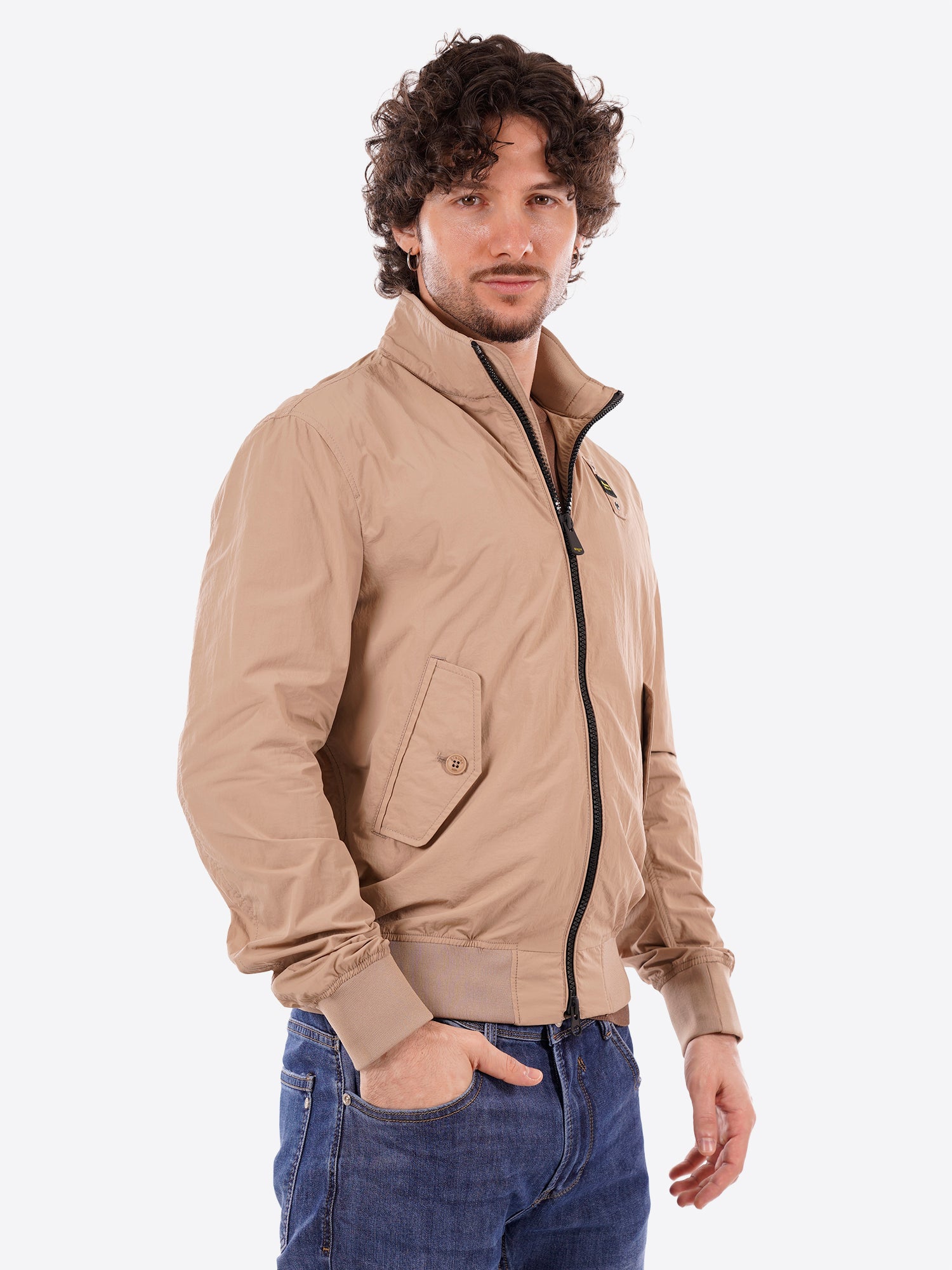 Giacca Primaverile BLAUER da Uomo - beige BLUC04201327 BEIGE